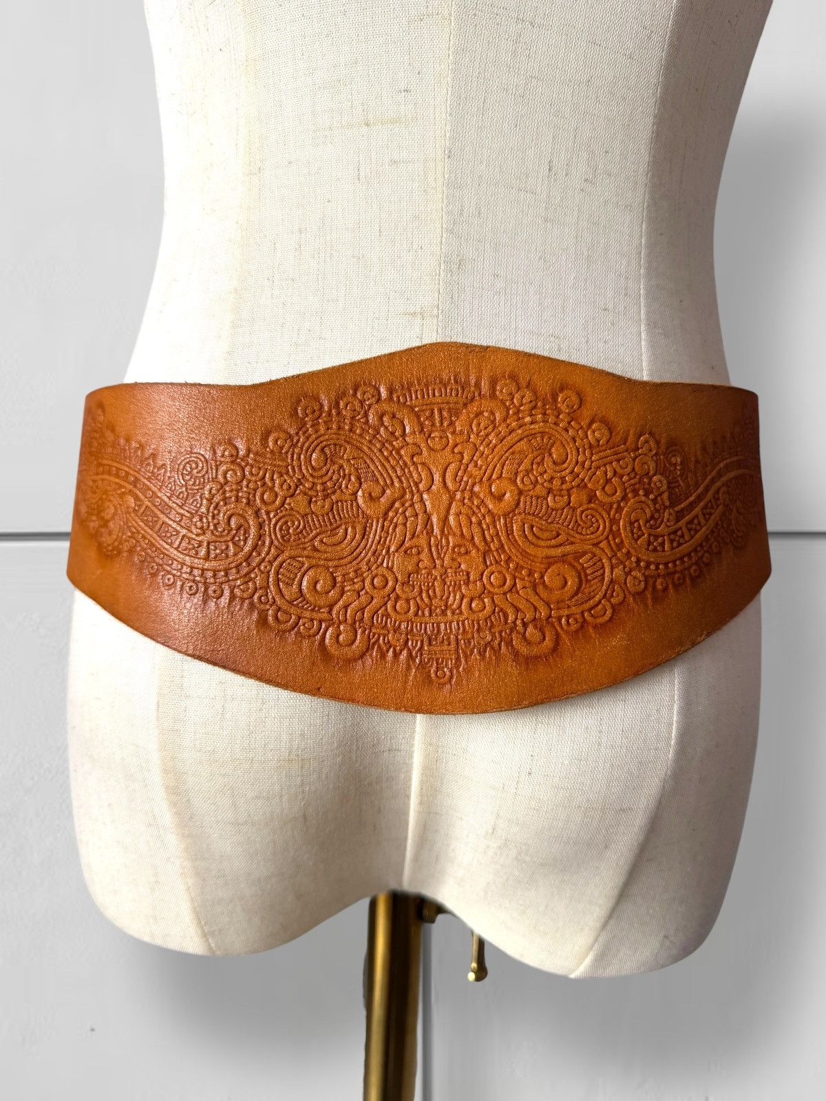 Diesel Diesel Vintage Archive Cow Leather Western Cowgirl Wide Belt Size ONE SIZE - 4 Thumbnail