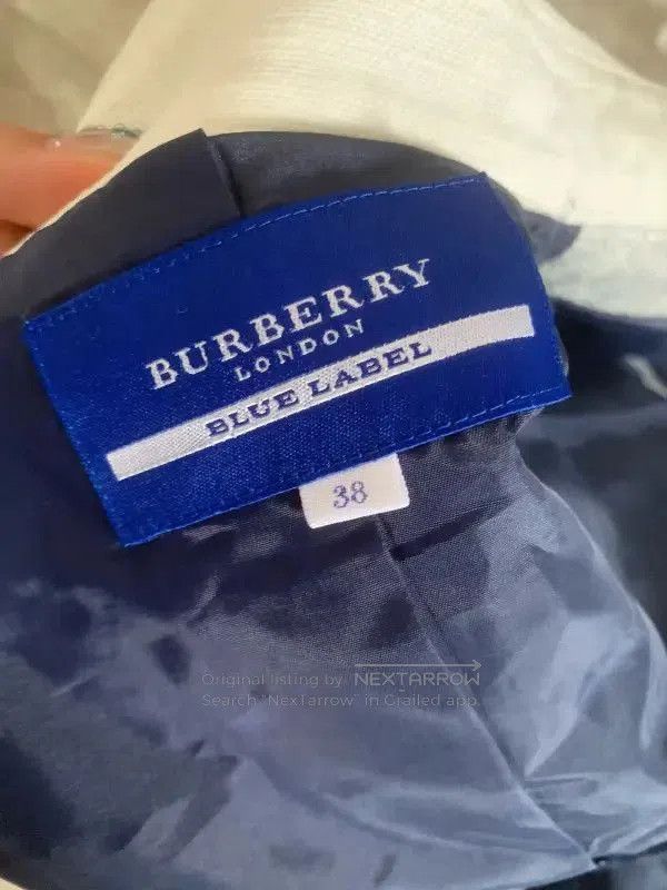 Burberry Burberry Women's White Cotton-Blend Jacket. Size M / US 6-8 / IT 42-44 - 7 Thumbnail