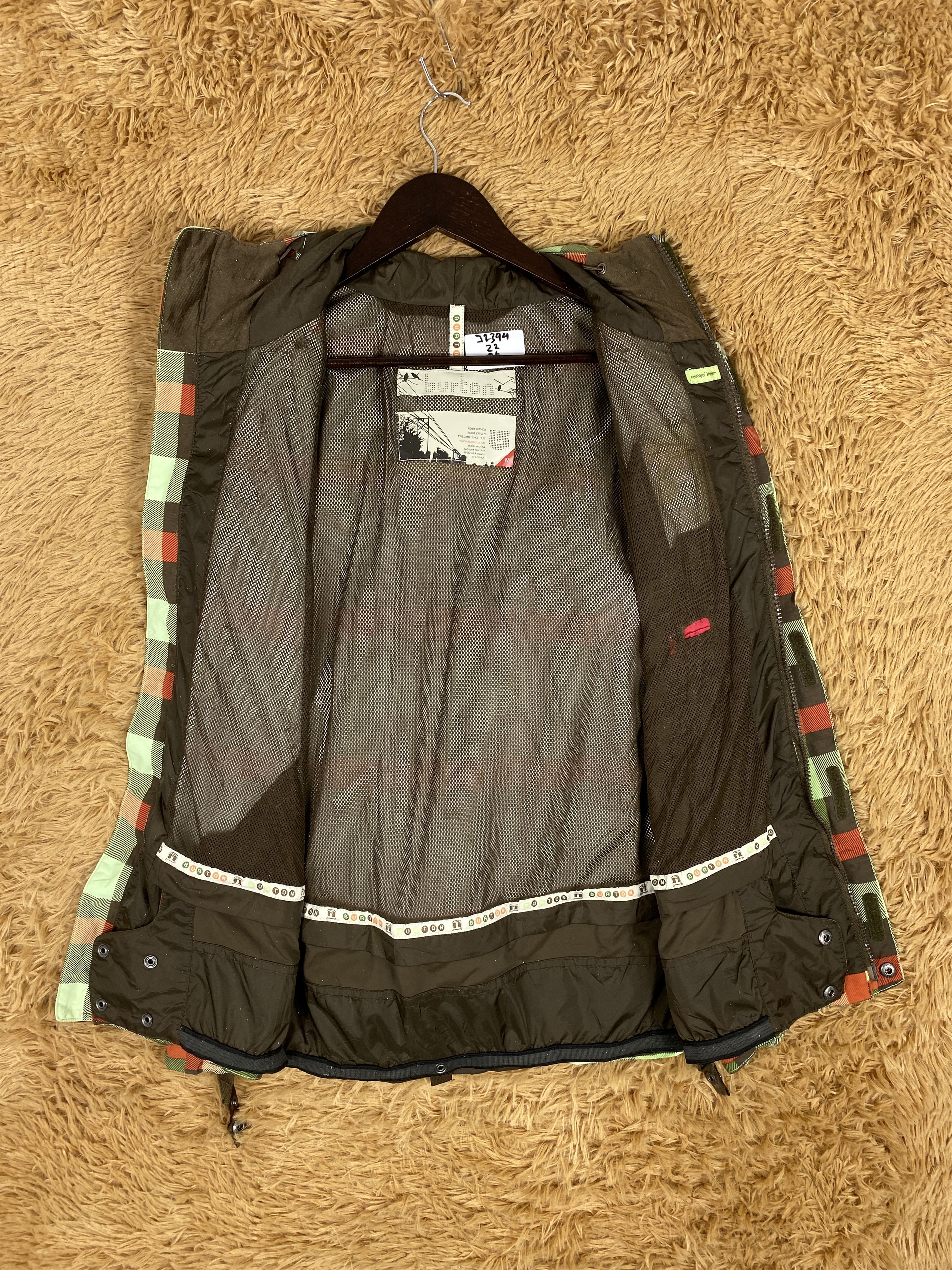 Burton Vintage Burton Checked Hoodie Jacket J2394 Size US S / EU 44-46 / 1 - 7 Thumbnail