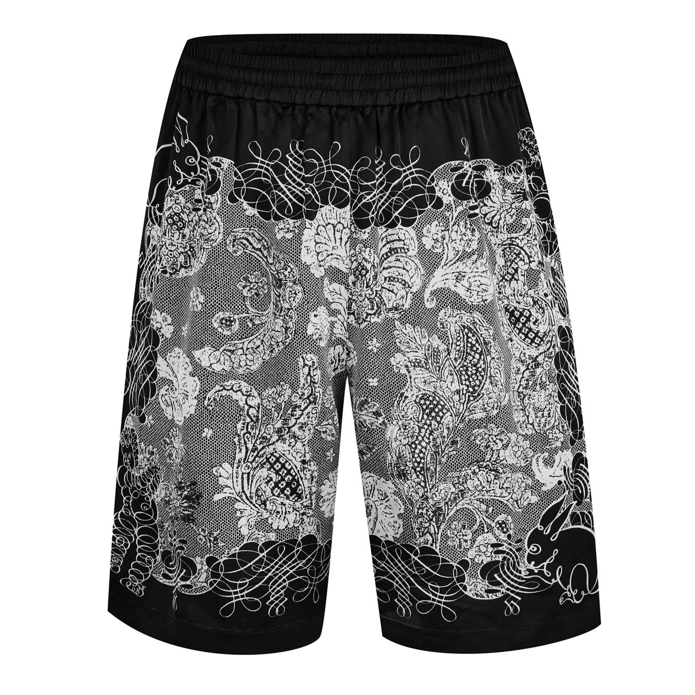 Acne Studios o1g2r1mq0825 Print Shorts in Multicolor Size US 34 / EU 50 - 1 Thumbnail