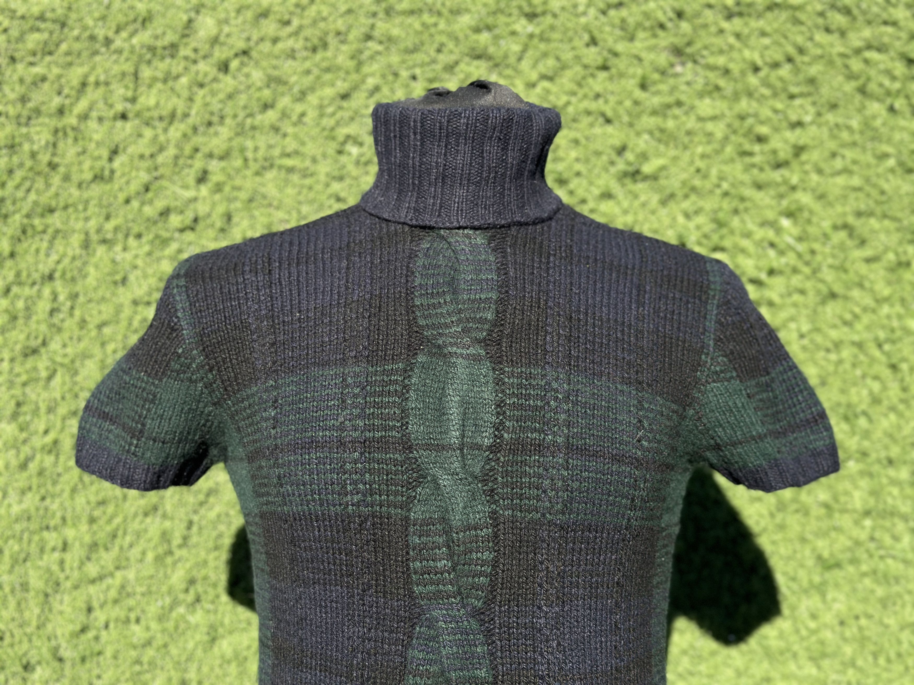 Ralph Lauren Black Label Ralph Lauren Black Label Size M Cable Knit Turtleneck Size M / US 6-8 / IT 42-44 - 2 Thumbnail