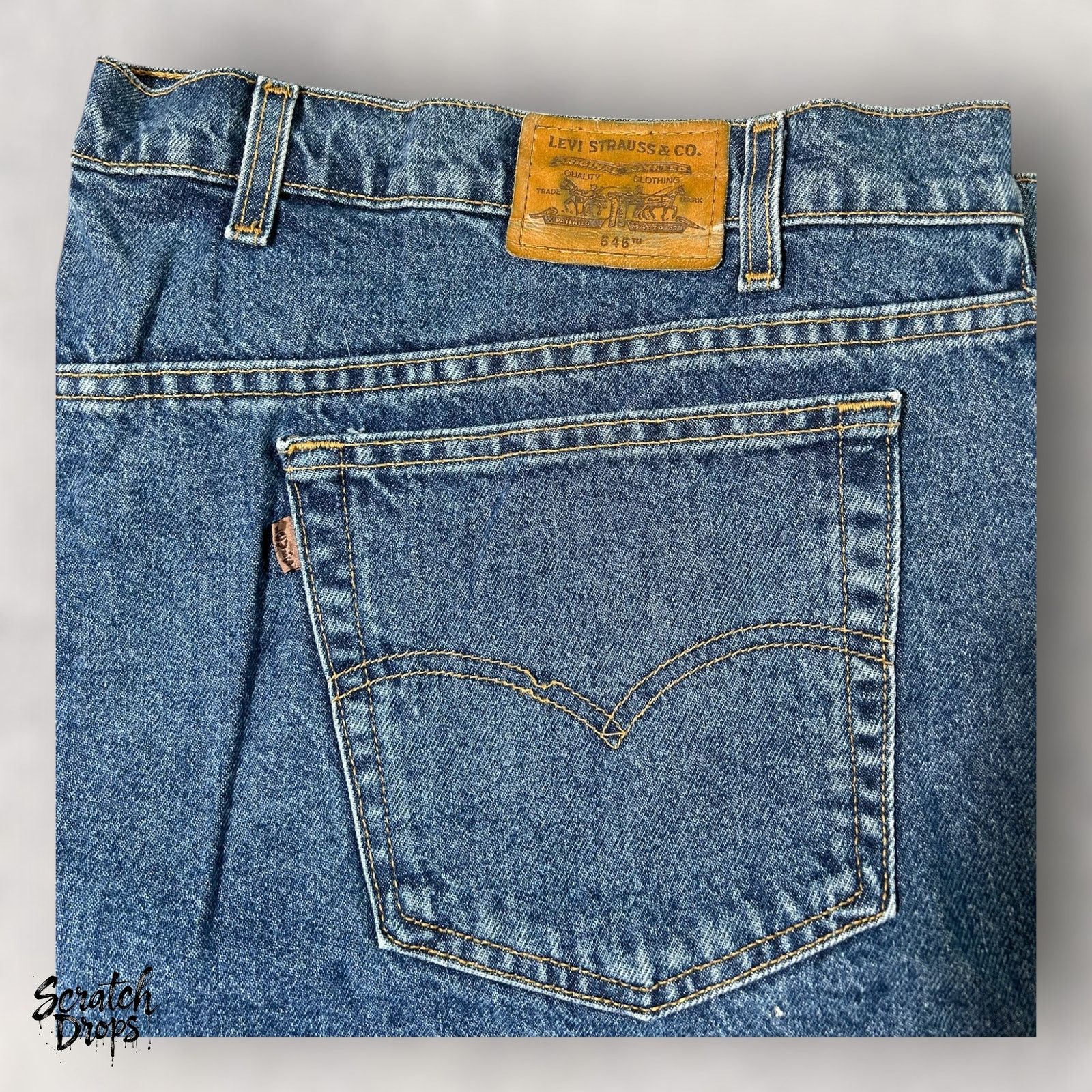 Levi's Vintage Levi's Signature 545 Men's Jeans Deadstock W52 L34 Size US 38 / EU 54 - 6 Thumbnail