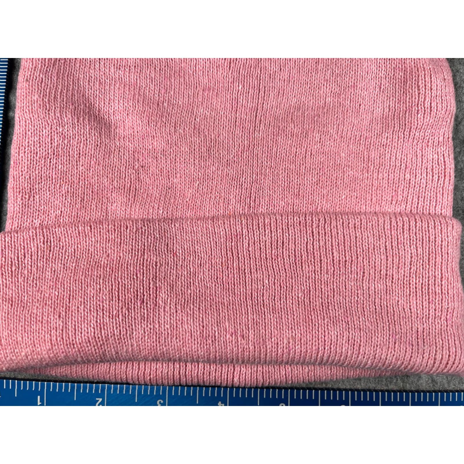 Pinko Winterlace Beanie Adult One Size Pink Knit Acrylic Snow Ski Size ONE SIZE - 2 Thumbnail