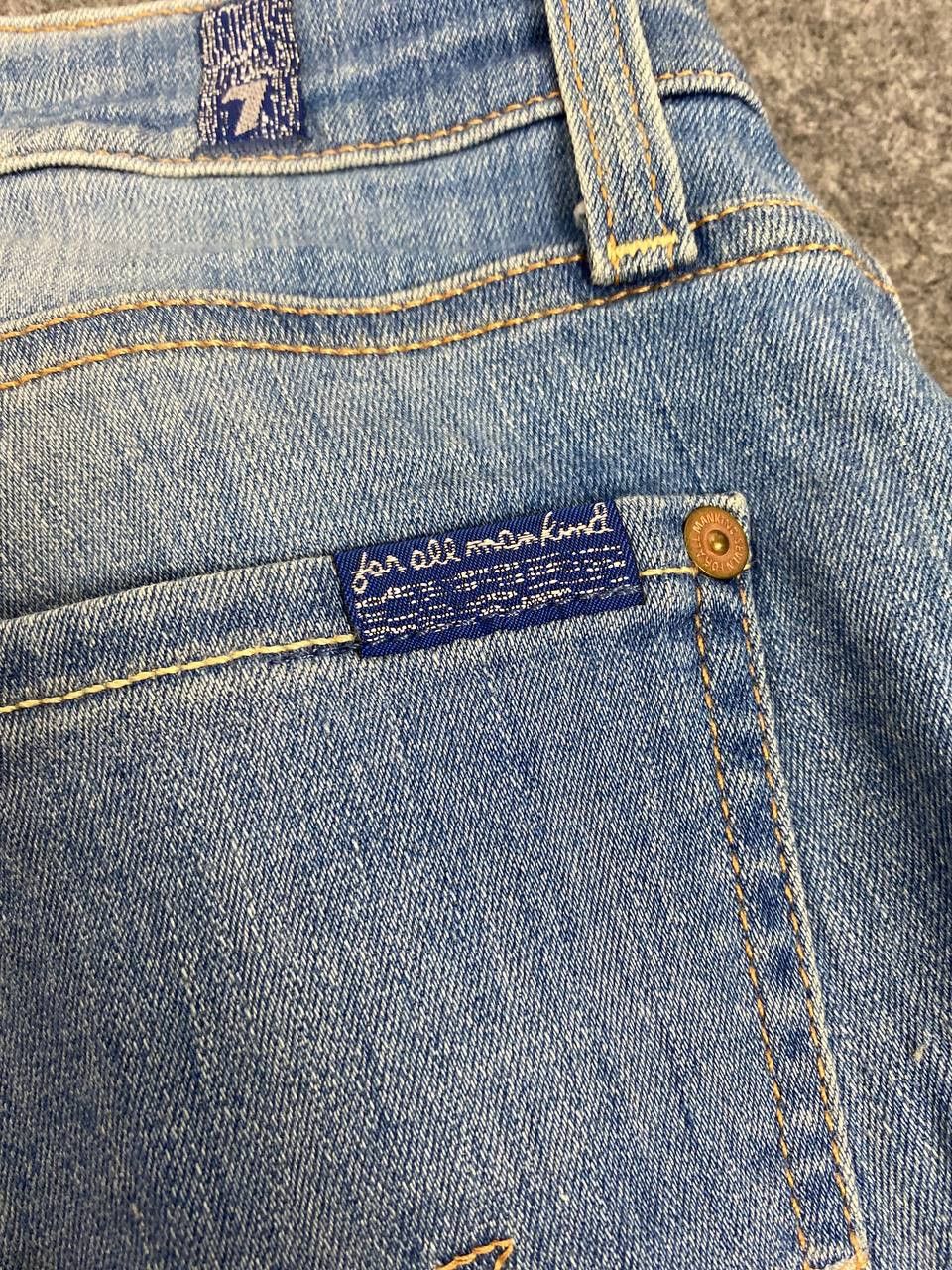 7 For All Mankind 7 for all mankind distressed denim nice design Size 32" / US 10 / IT 46 - 5 Thumbnail