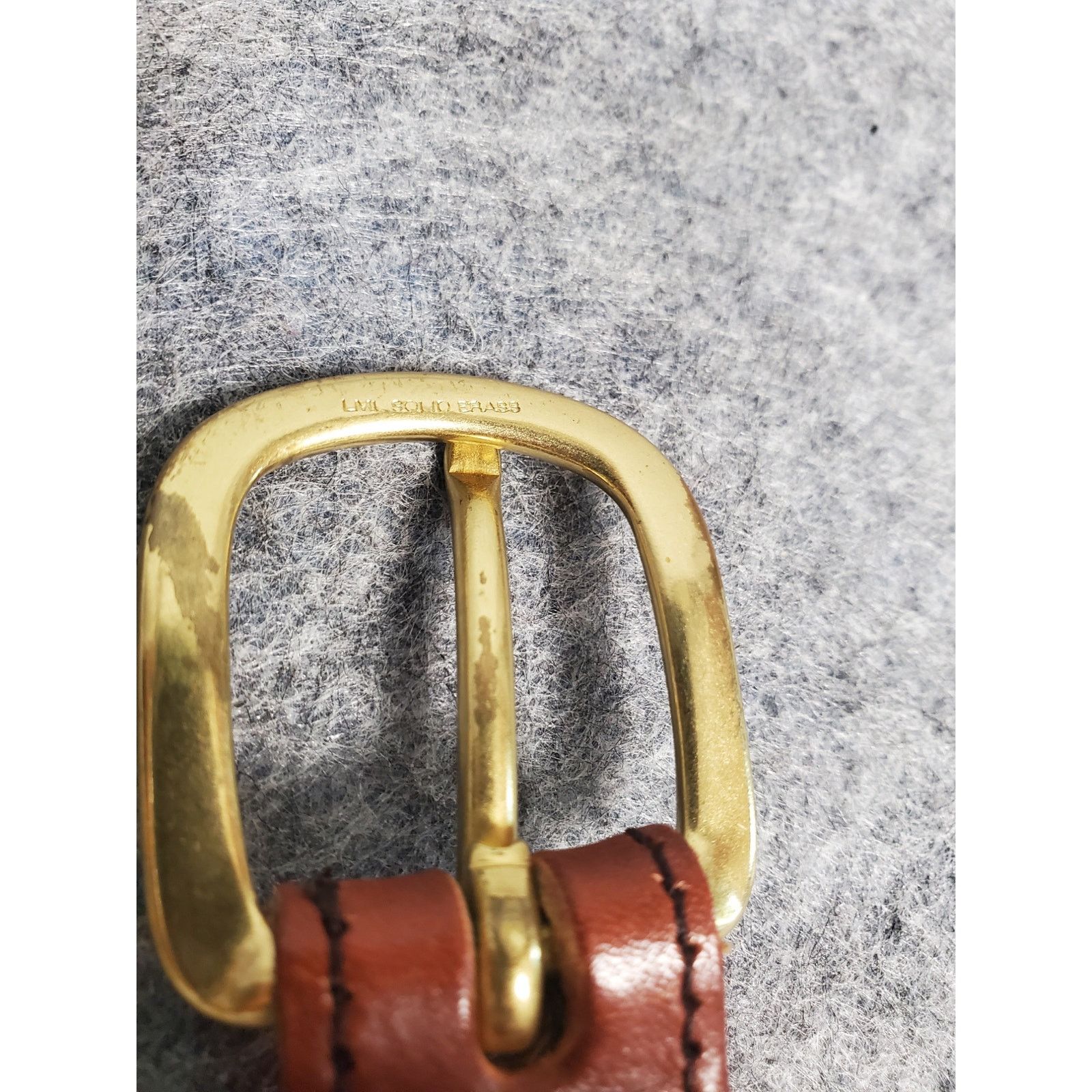 Other Leather Man Ltd. Men's 42 Belt Leather Embroidered Nautical Size 42 - 4 Thumbnail
