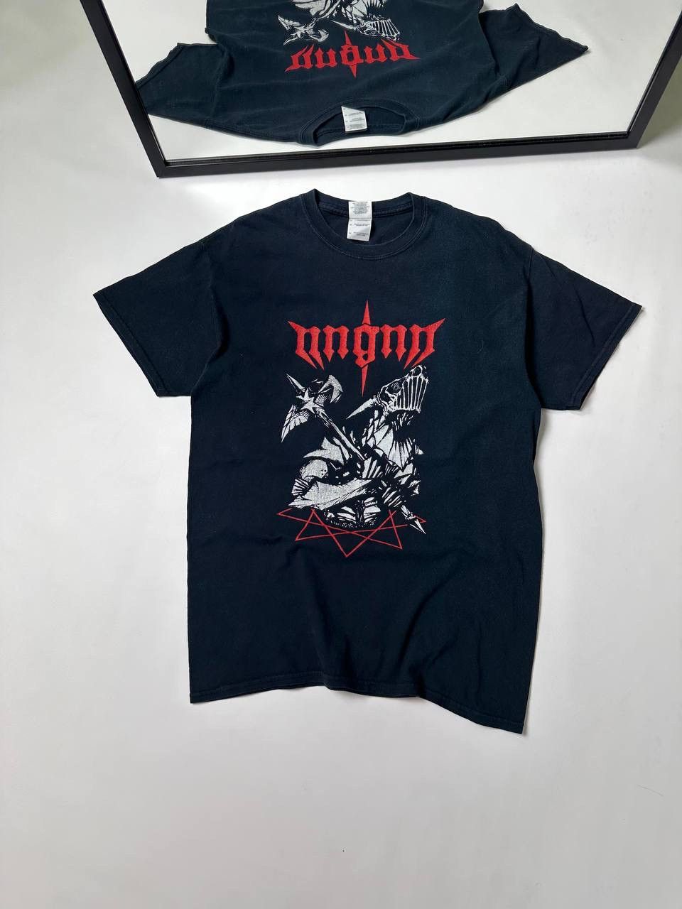 Band Tees × Japanese Brand × Vintage Vintage Hard Metal Rock n Roll Tee NO MAN Size US M / EU 48-50 / 2 - 2 Thumbnail