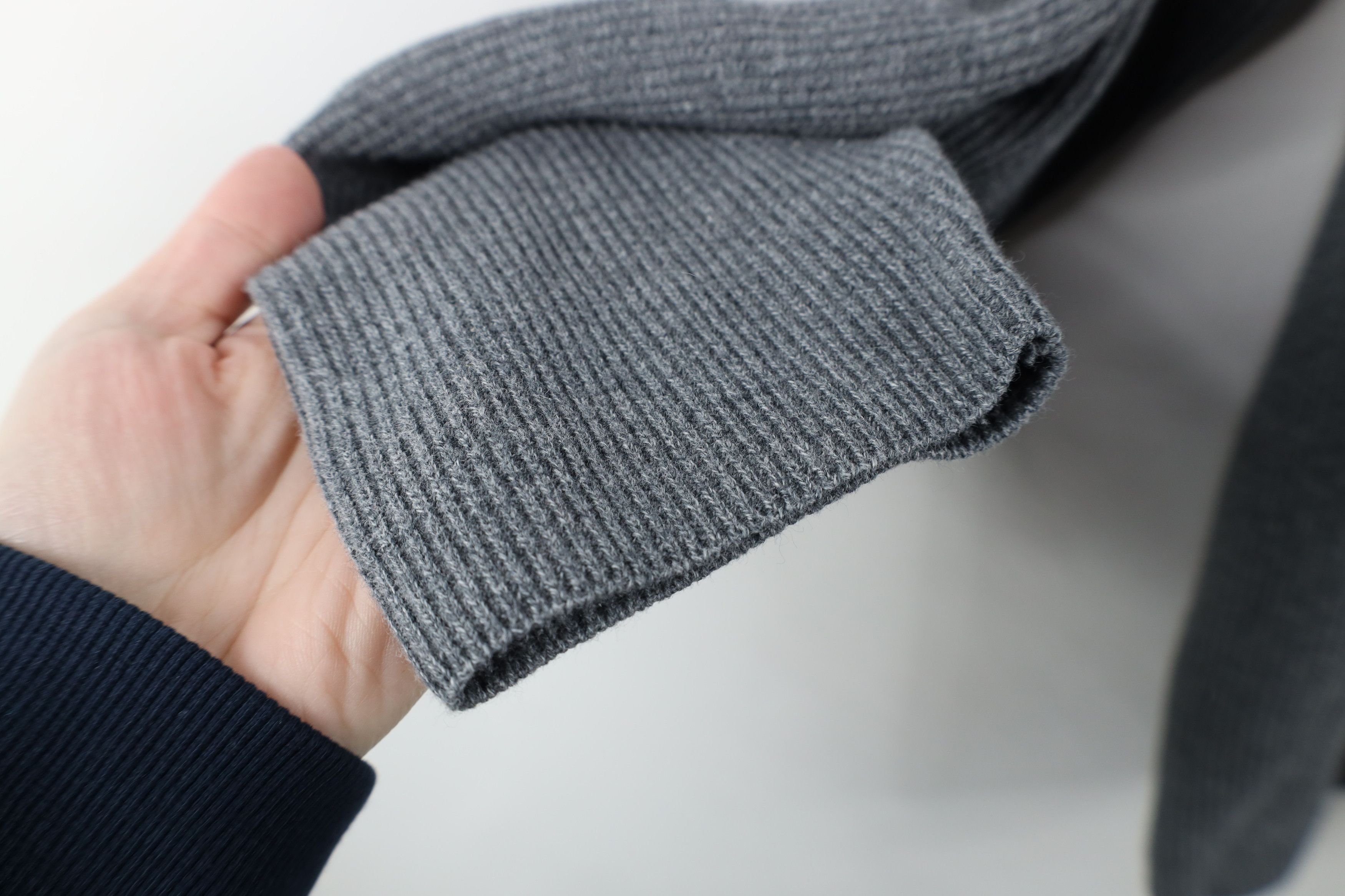 Eddie Bauer × Vintage Vintage 90s Eddie Bauer Collared Pullover Sweater Gray Size US XL / EU 56 / 4 - 9 Thumbnail