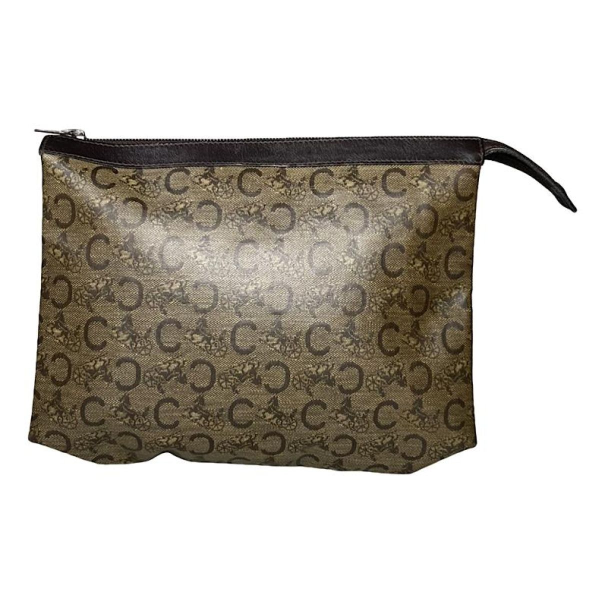 Celine Triomphe Black Leather Clutch Bag Size ONE SIZE - 1 Thumbnail