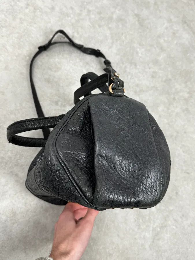 Alexander Wang Alexander Wang Black Studded Grained Leather Shoulder Bag Size ONE SIZE - 5 Thumbnail
