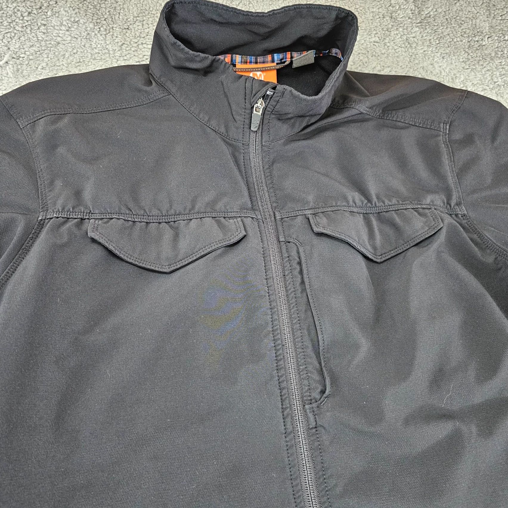 Merrell Merrell Jacket Mens XL Black Softshell Full Zip Pockets Wind-Resistant All Seasons Size US XL / EU 56 / 4 - 2 Thumbnail