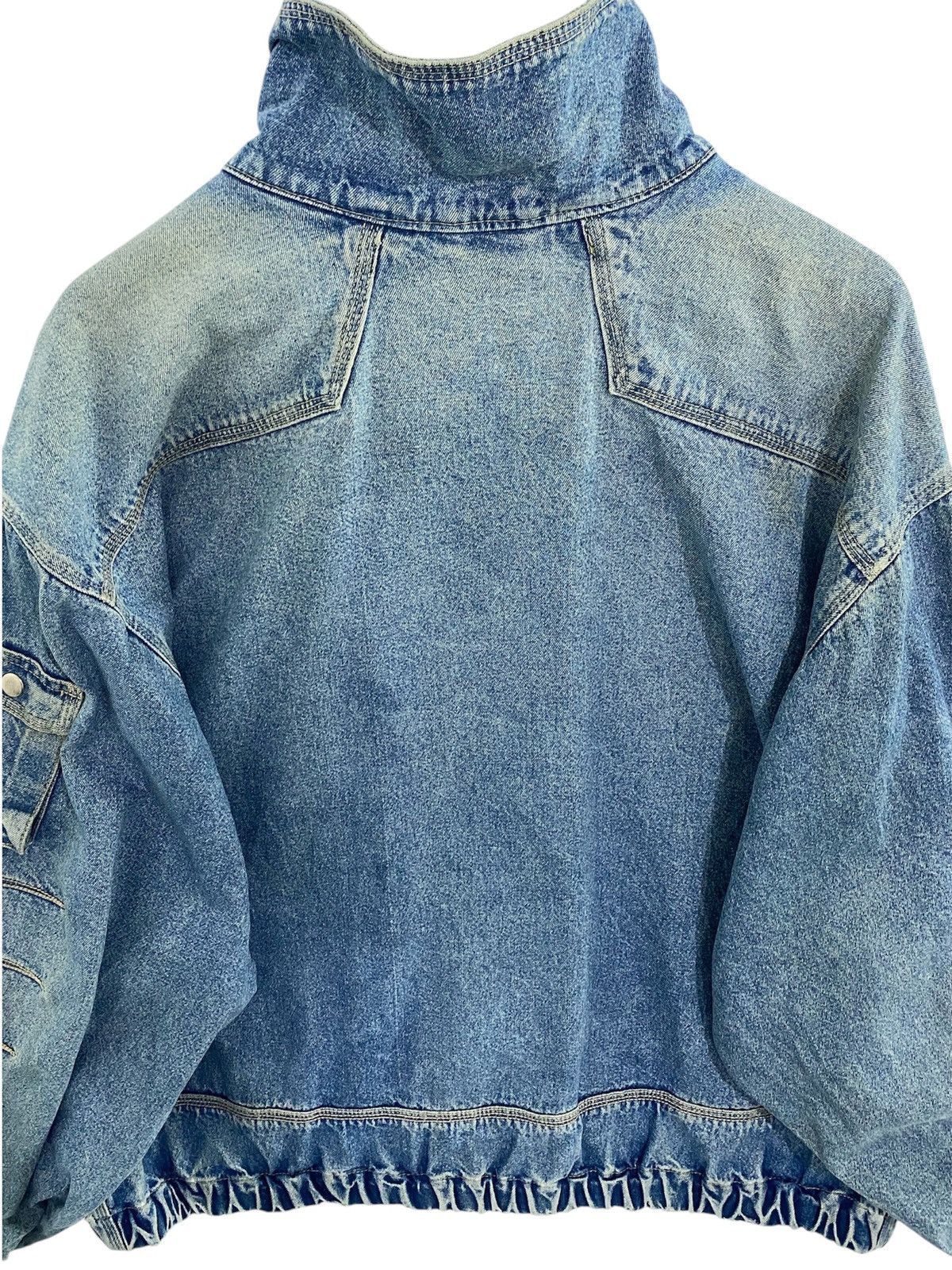 Vintage Vintage Paddocks Jean Bomber Jacket Size US S / EU 44-46 / 1 - 5 Thumbnail