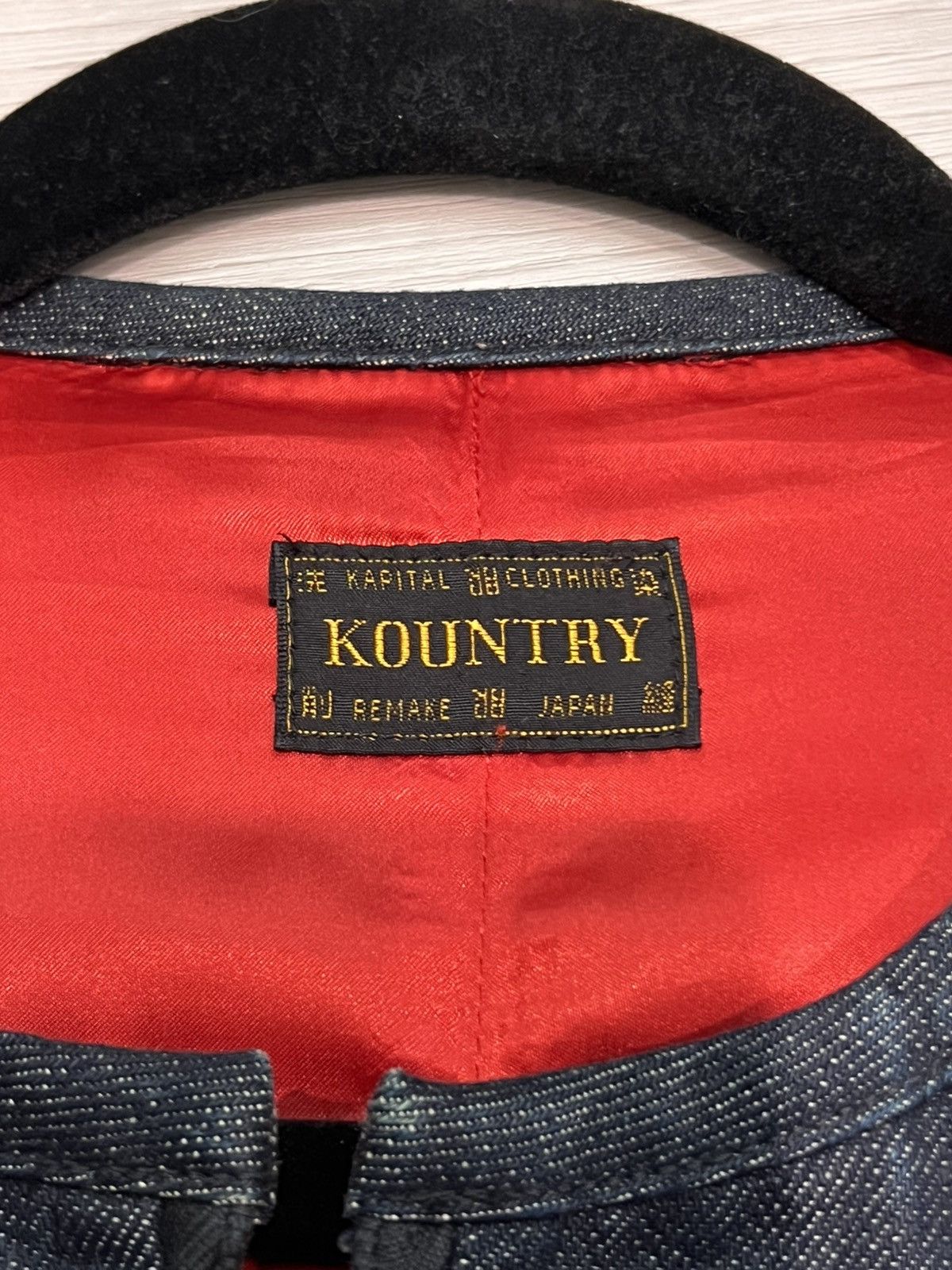 Kapital Kapital Kountry Bones Denim JKT Size US XL / EU 56 / 4 - 15 Thumbnail