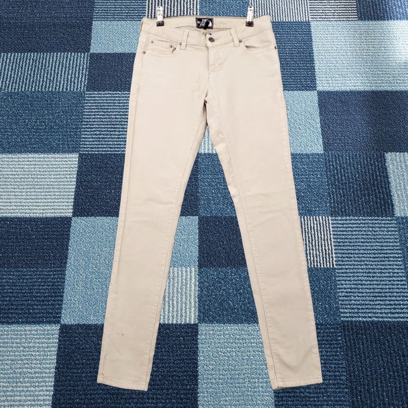 The North Face The North Face Jeans Womens 2 Beige Skinny Low Rise Stretch 5 Pocket Size 26" / US 2 / IT 38 - 1 Thumbnail