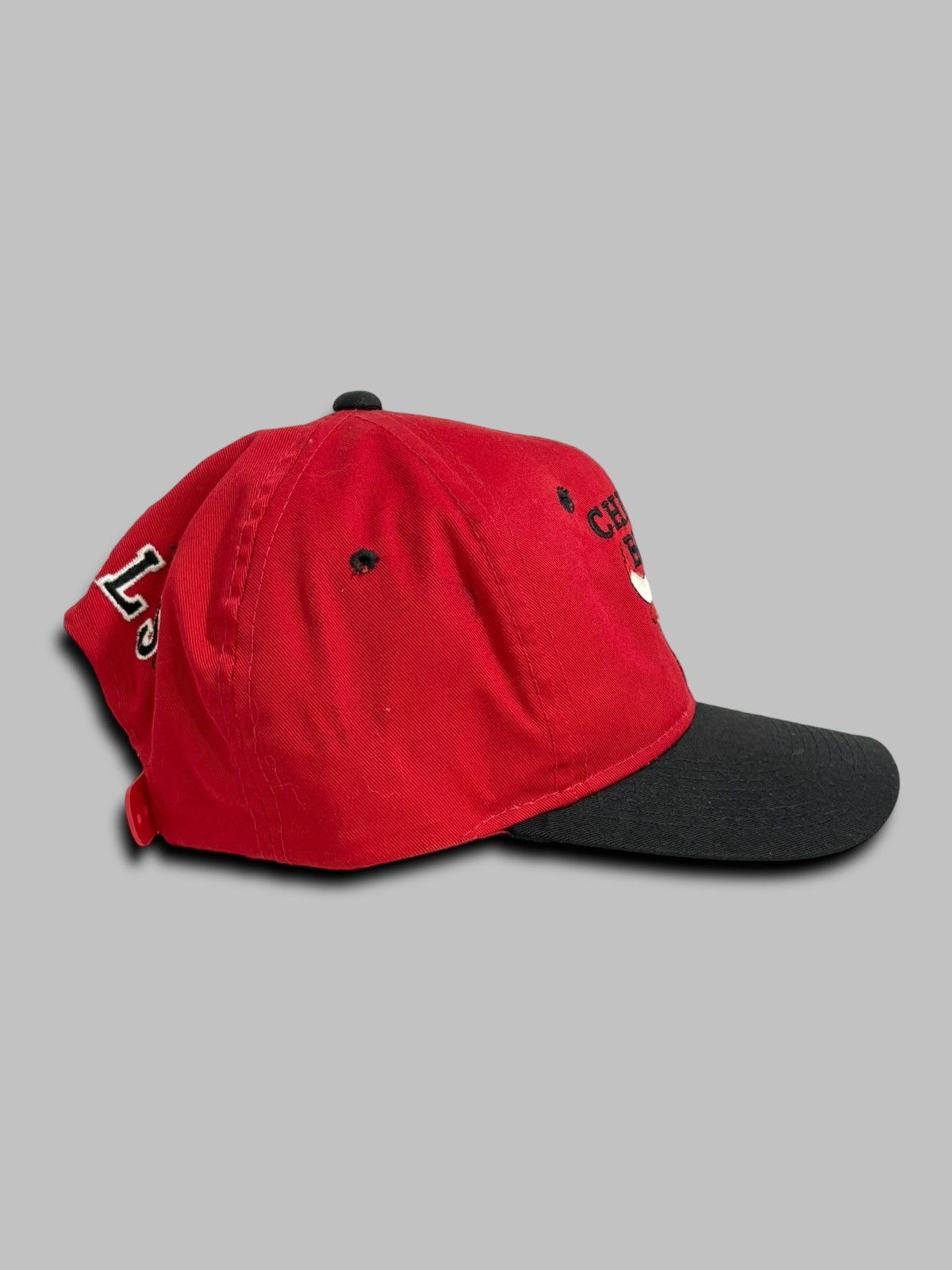 NBA Chicago Bulls 90s Hat Logo MLB Baseball Sports Dad The G Cap Size ONE SIZE - 3 Thumbnail