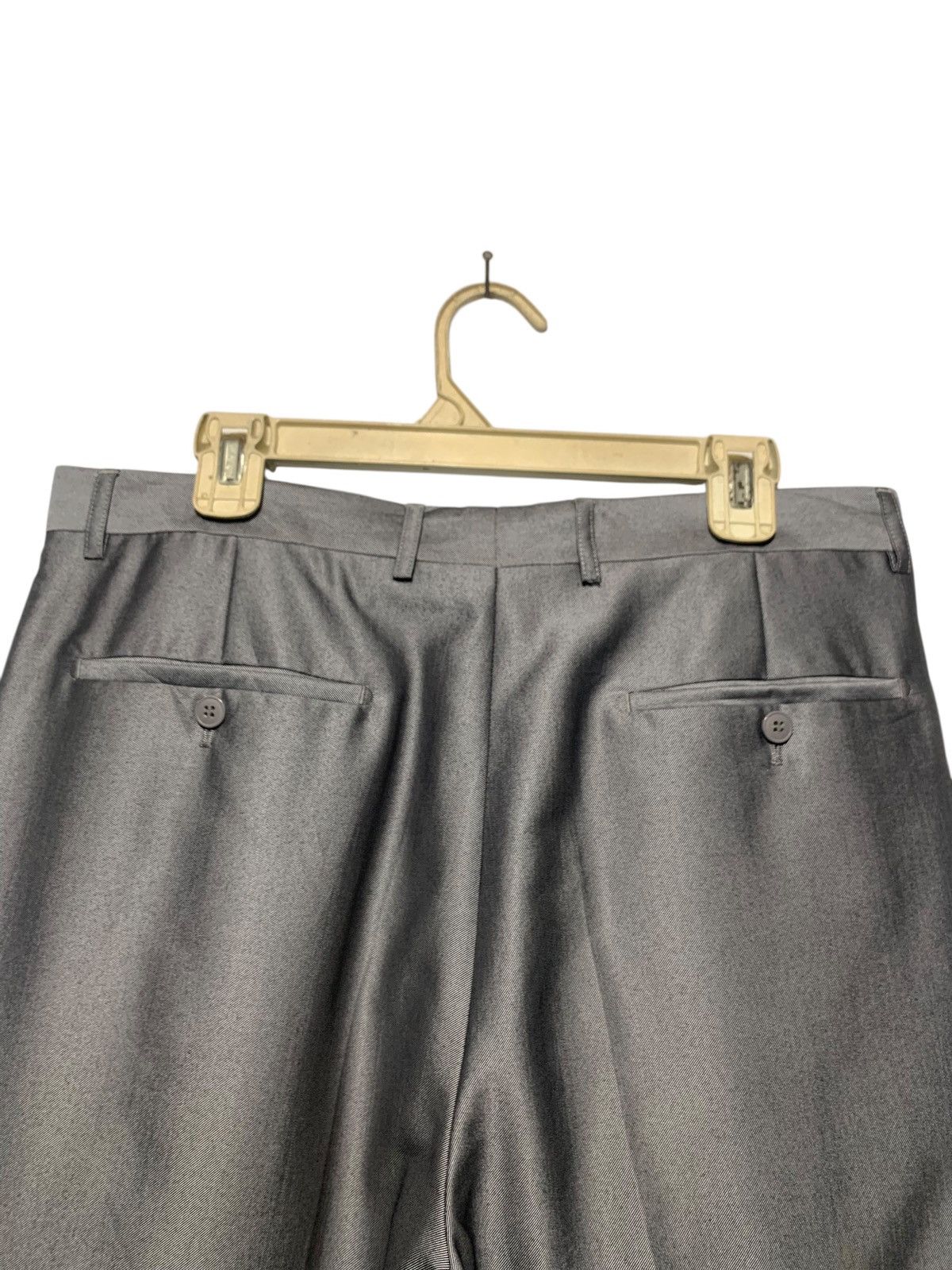 Ermenegildo Zegna AW 2001 Ermenegildo Zegna pleated wool trousers Size US 35 - 6 Thumbnail