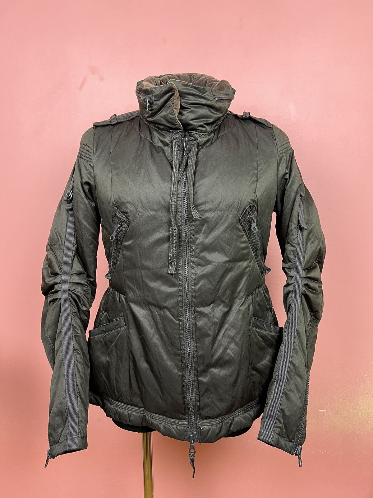Marithe + Francois Girbaud Marithe + Francois Girbaud m+fg women’s down jacket vintage Size L / US 10 / IT 46 - 1 Thumbnail