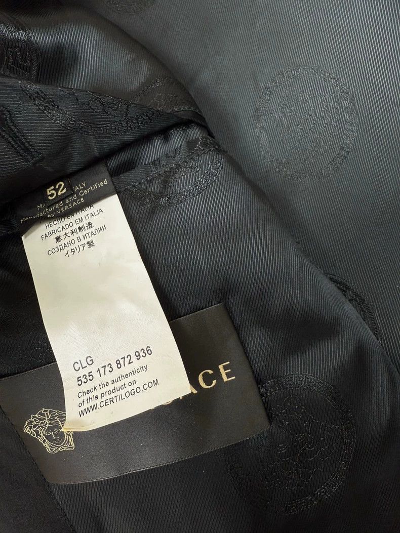 Versace Versace Main line wool patchwork casual blazer Size US L / EU 52-54 / 3 - 7 Thumbnail