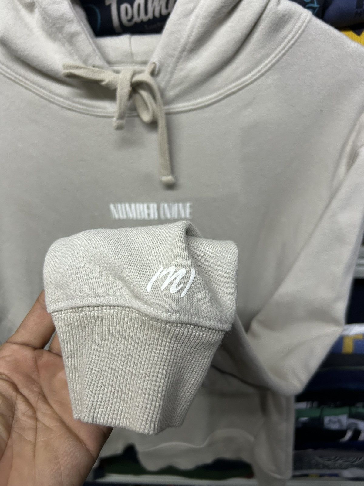 Number (N)ine Vintage Number Nine center embroidery hoodie Size US S / EU 44-46 / 1 - 4 Thumbnail