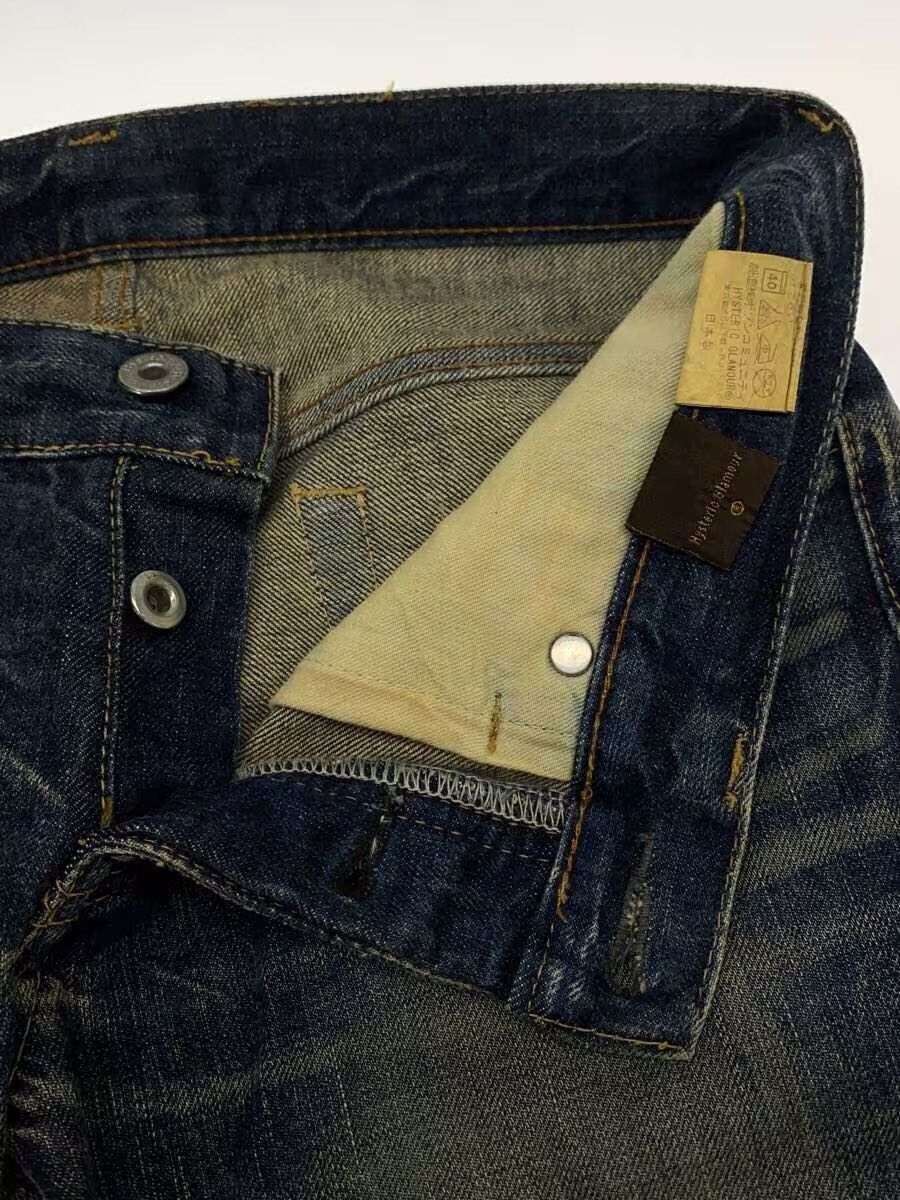 Hysteric Glamour Boot Cut Aged Denim Jeans Size US 30 / EU 46 - 4 Thumbnail