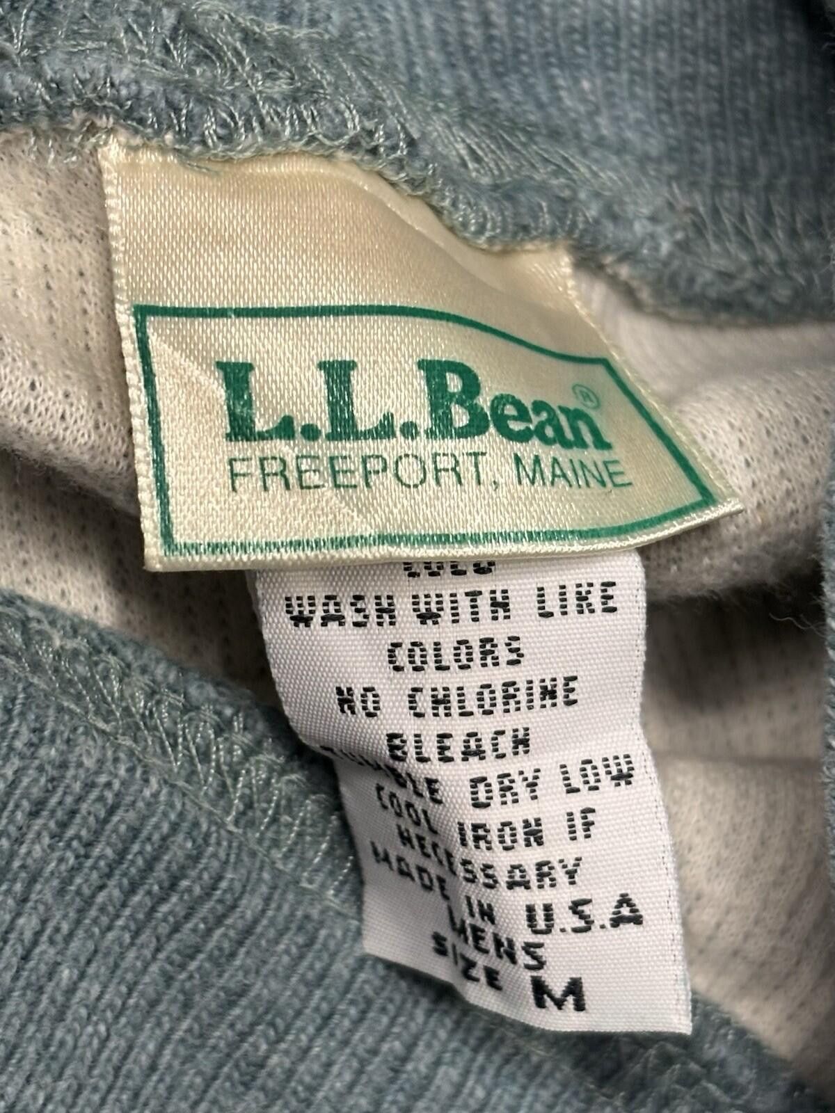 L.L. Bean 90s LL Bean Freeport Maine Sweater Mens Medium Cotton USA Size US M / EU 48-50 / 2 - 2 Thumbnail
