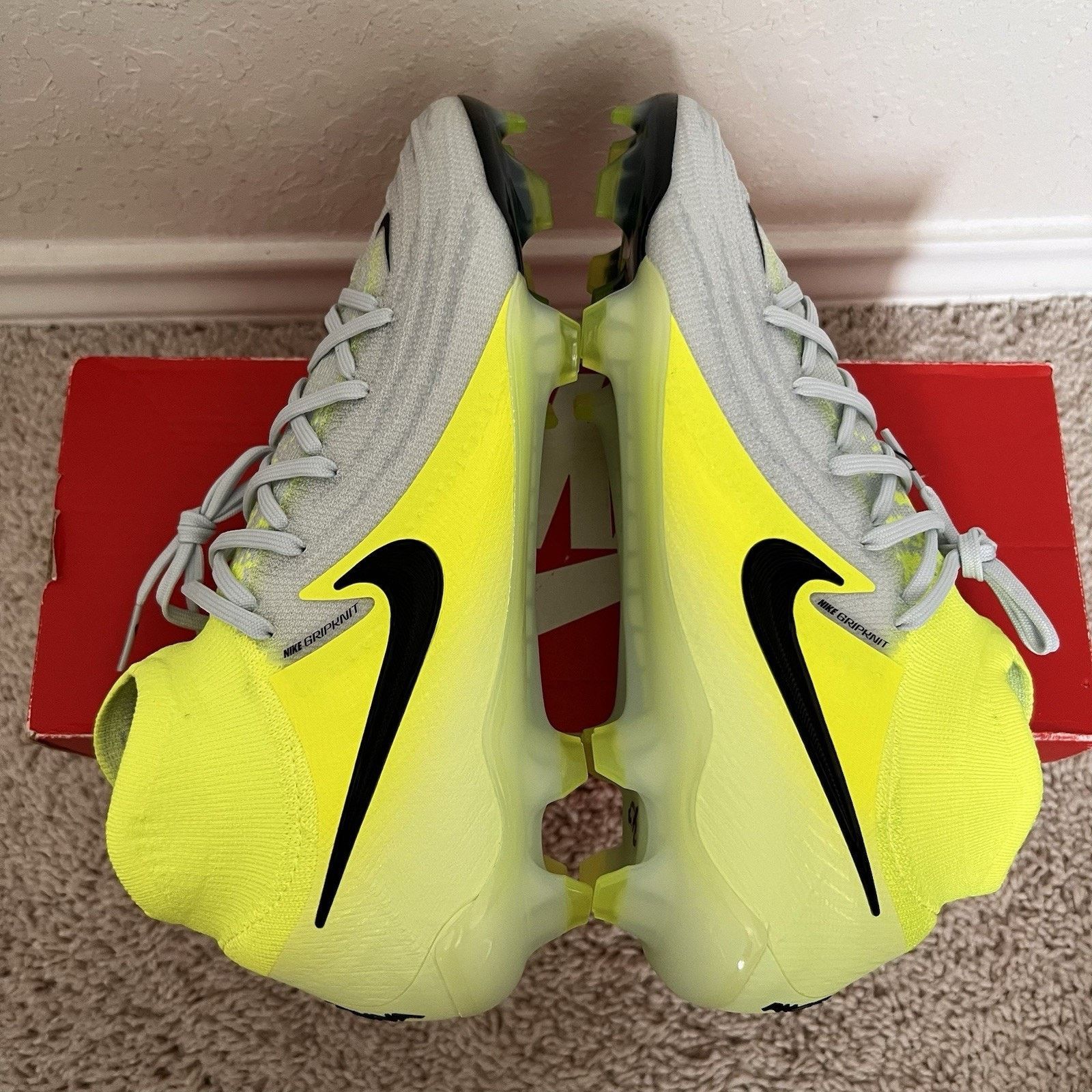 Nike Nike Phantom Luna 2 Elite FG Pack Grey Volt Size 7.5 New Size US 7.5 / EU 40-41 - 7 Thumbnail