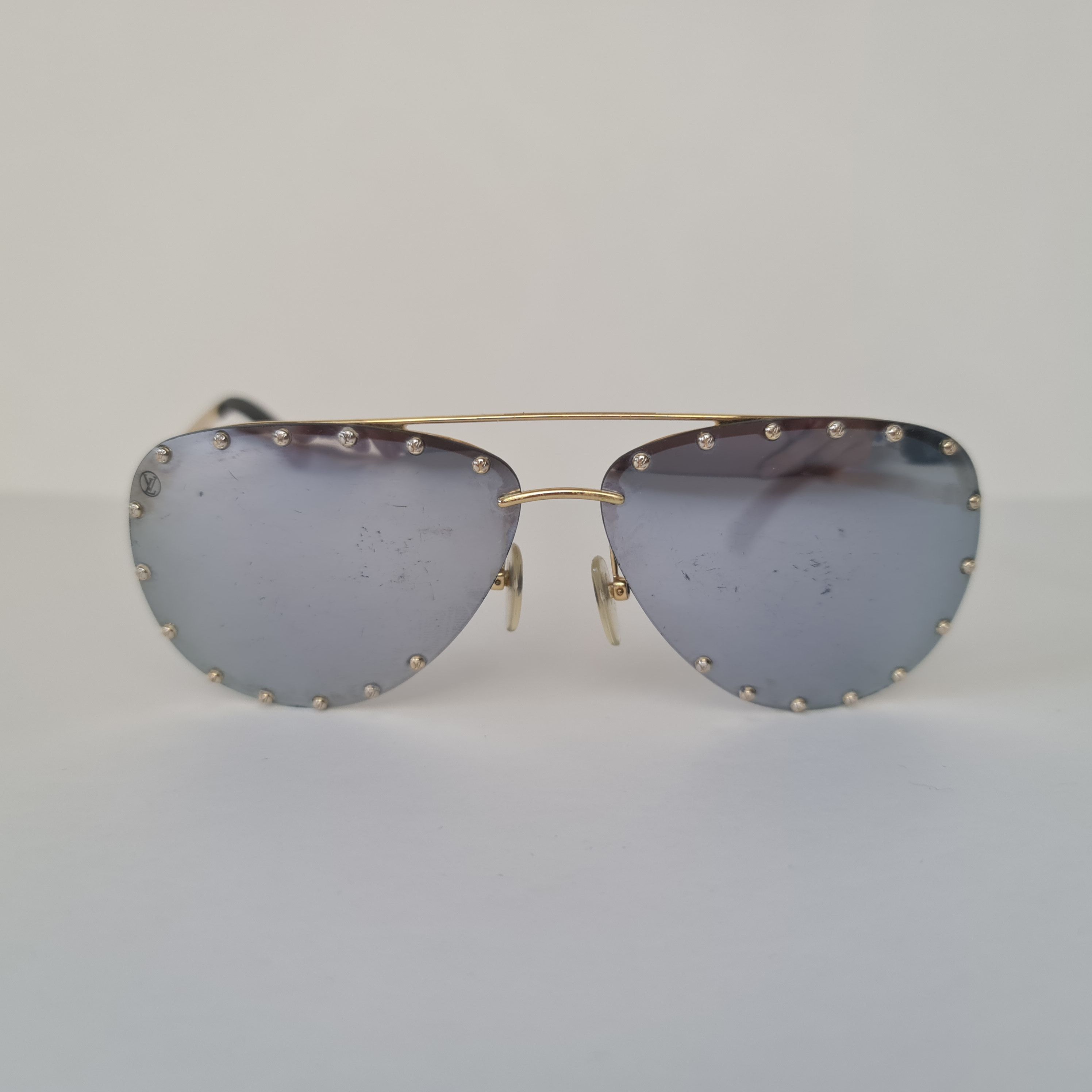 Louis Vuitton Louis Vuitton Mirror Party Sunglasses Size ONE SIZE - 2 Thumbnail