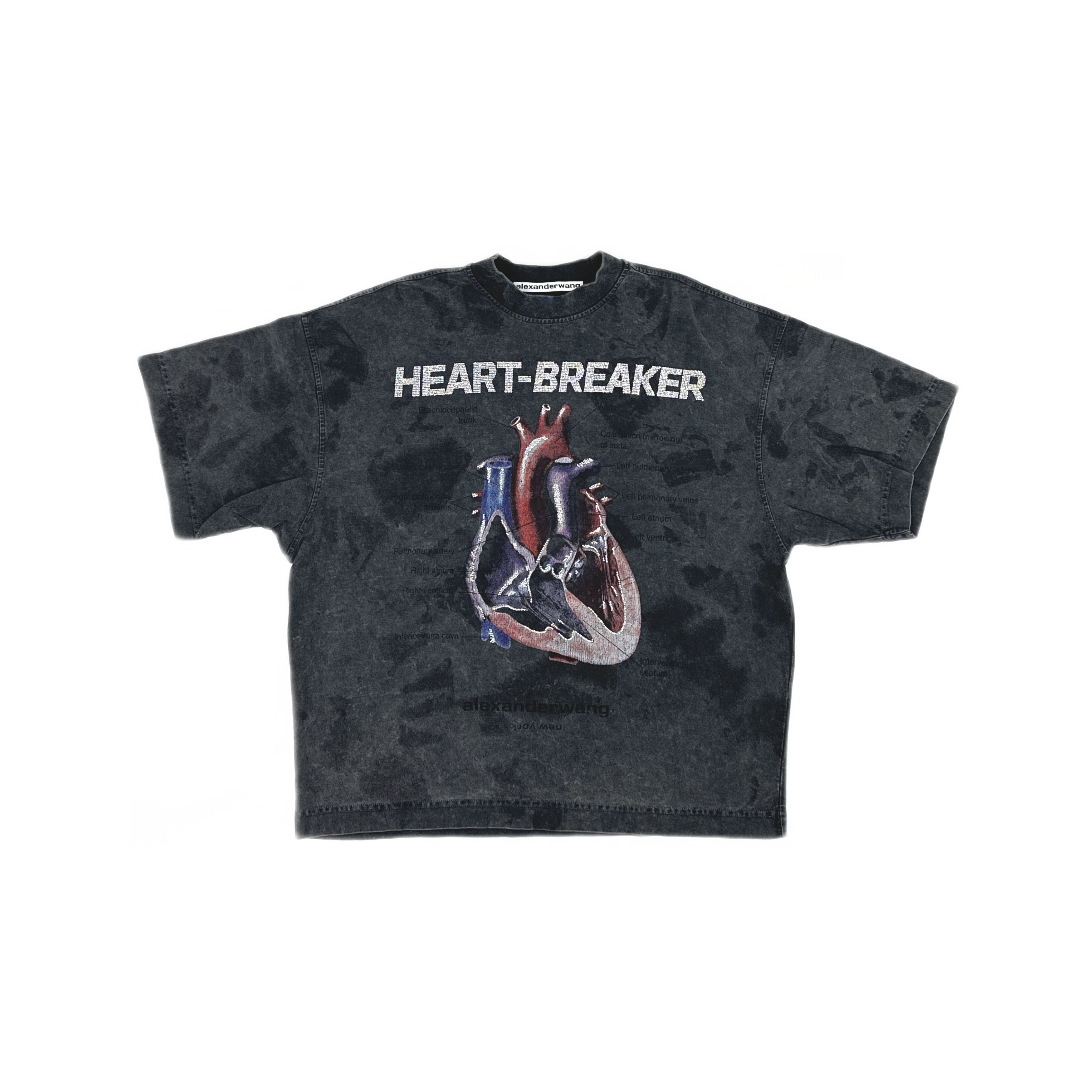 Alexander Wang Alexander Wang Heart-Breaker Graphic T-Shirt Size XS Size US XS / EU 42 / 0 - 1 Thumbnail