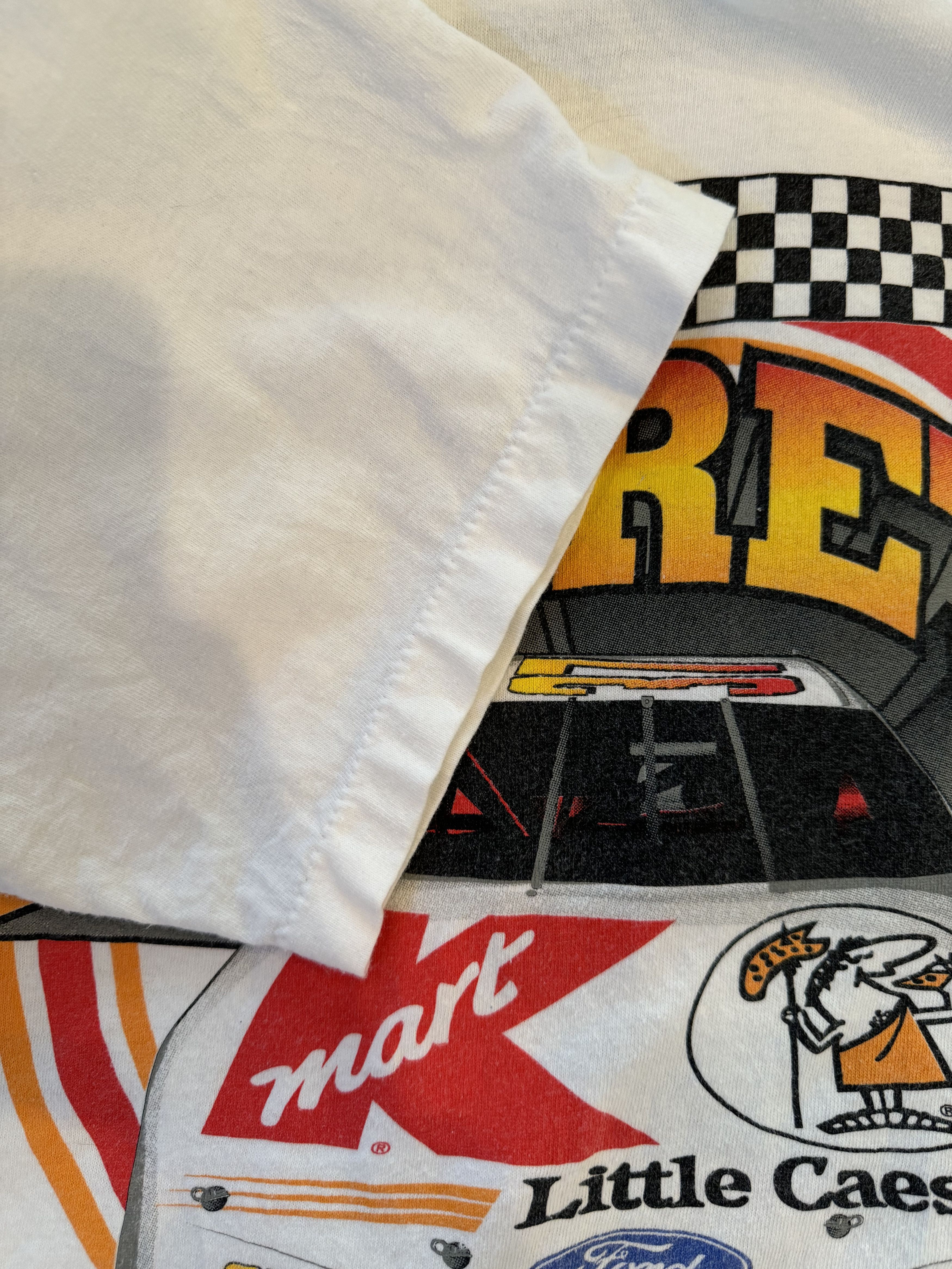 NASCAR Vintage 90s John Andretti NASCAR T-shirt Size US L / EU 52-54 / 3 - 6 Thumbnail