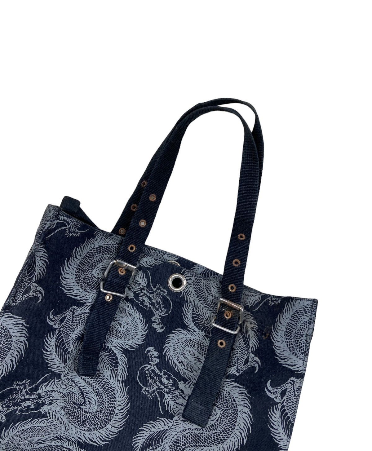 Japanese Brand × Jean Paul Gaultier × Vintage Vintage Sein Company ‘JPG Dragon’ Design Totebag Size ONE SIZE - 2 Thumbnail