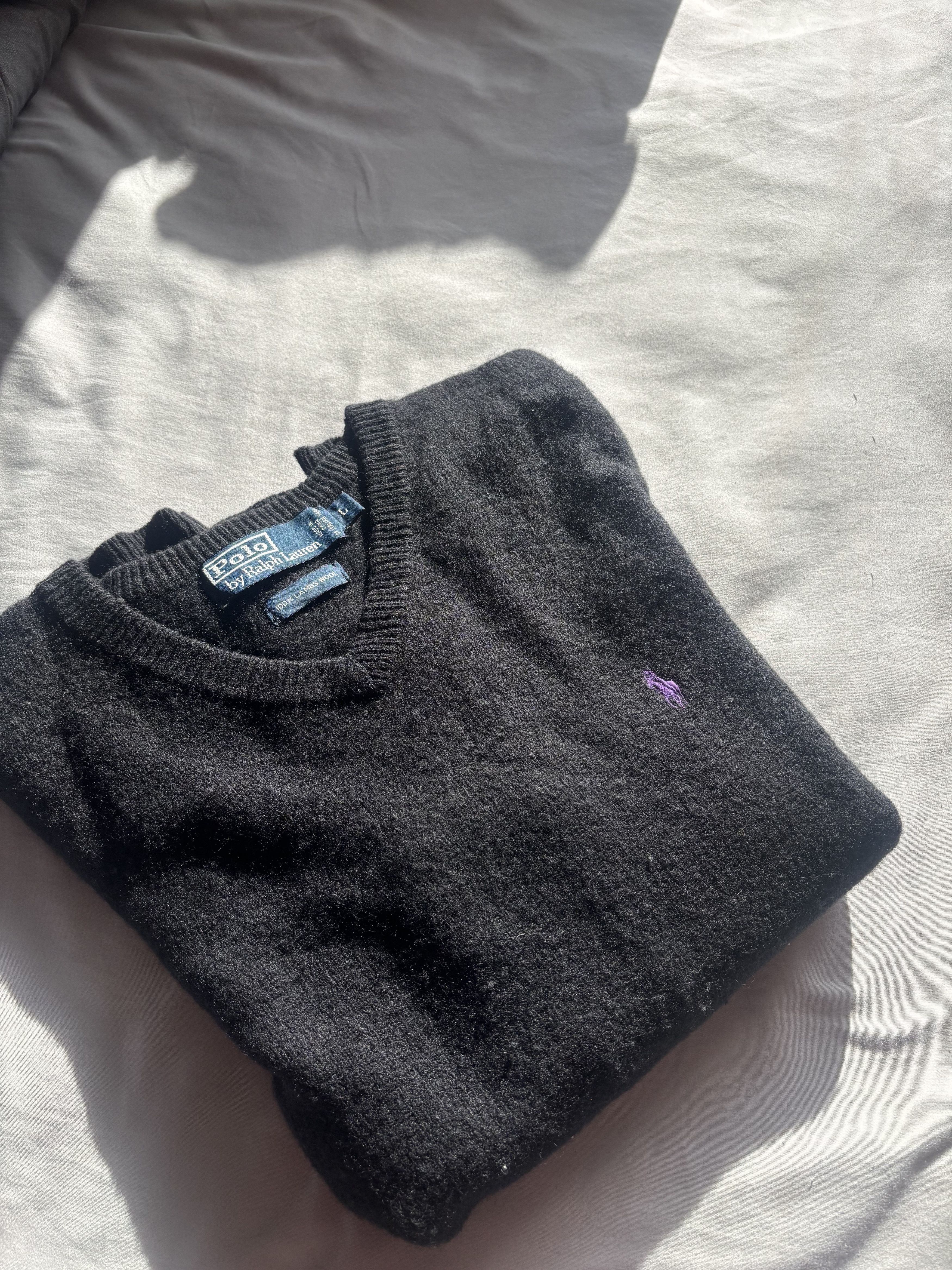 Polo Ralph Lauren Polo Ralph Lauren V-Neck (Charcoal) Size US M / EU 48-50 / 2 - 1 Thumbnail