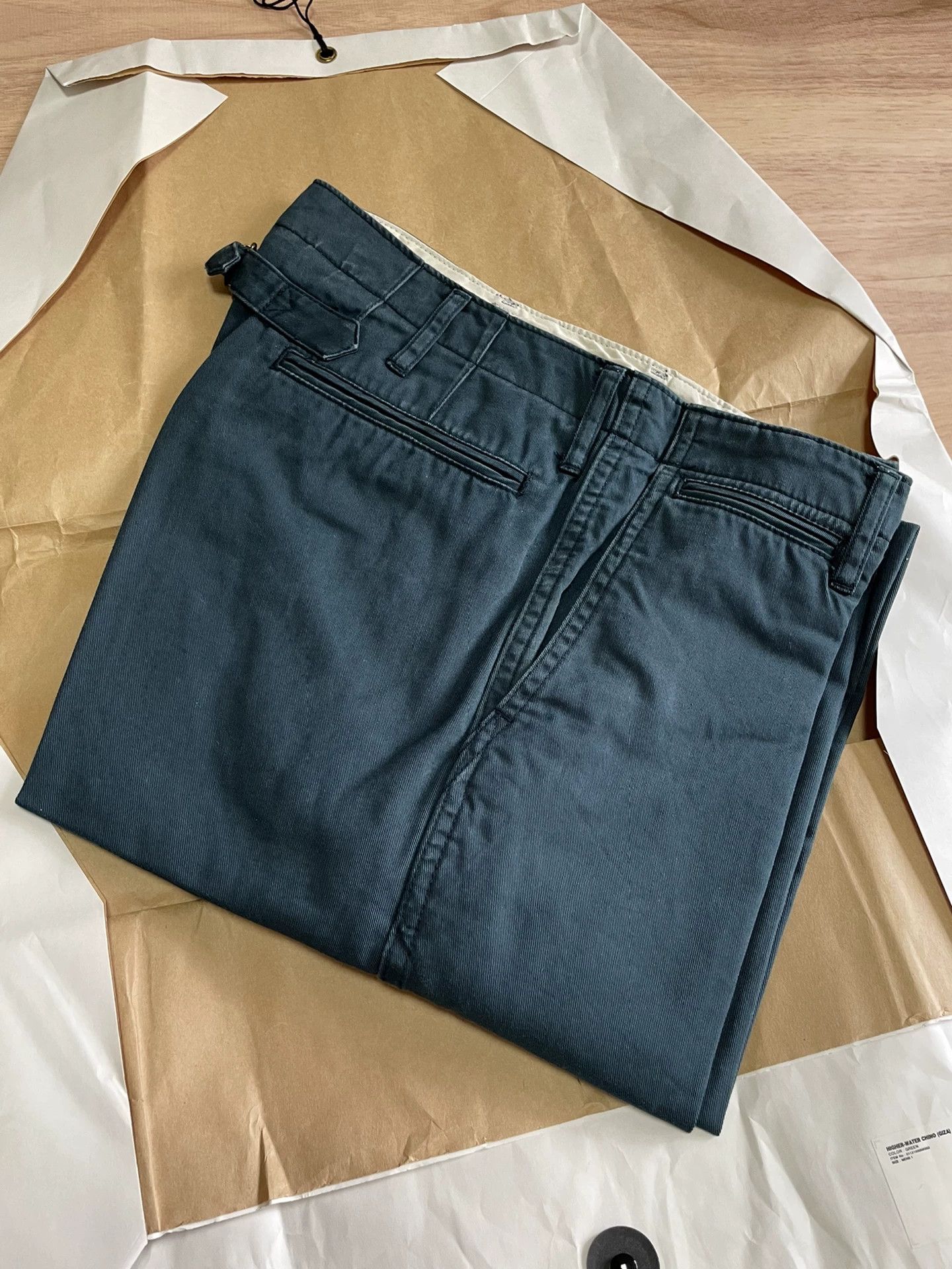Visvim VISVIM HIGHER-WATER CHINO(GIZA) 9th Chino Good Condition Size US 29 - 5 Thumbnail