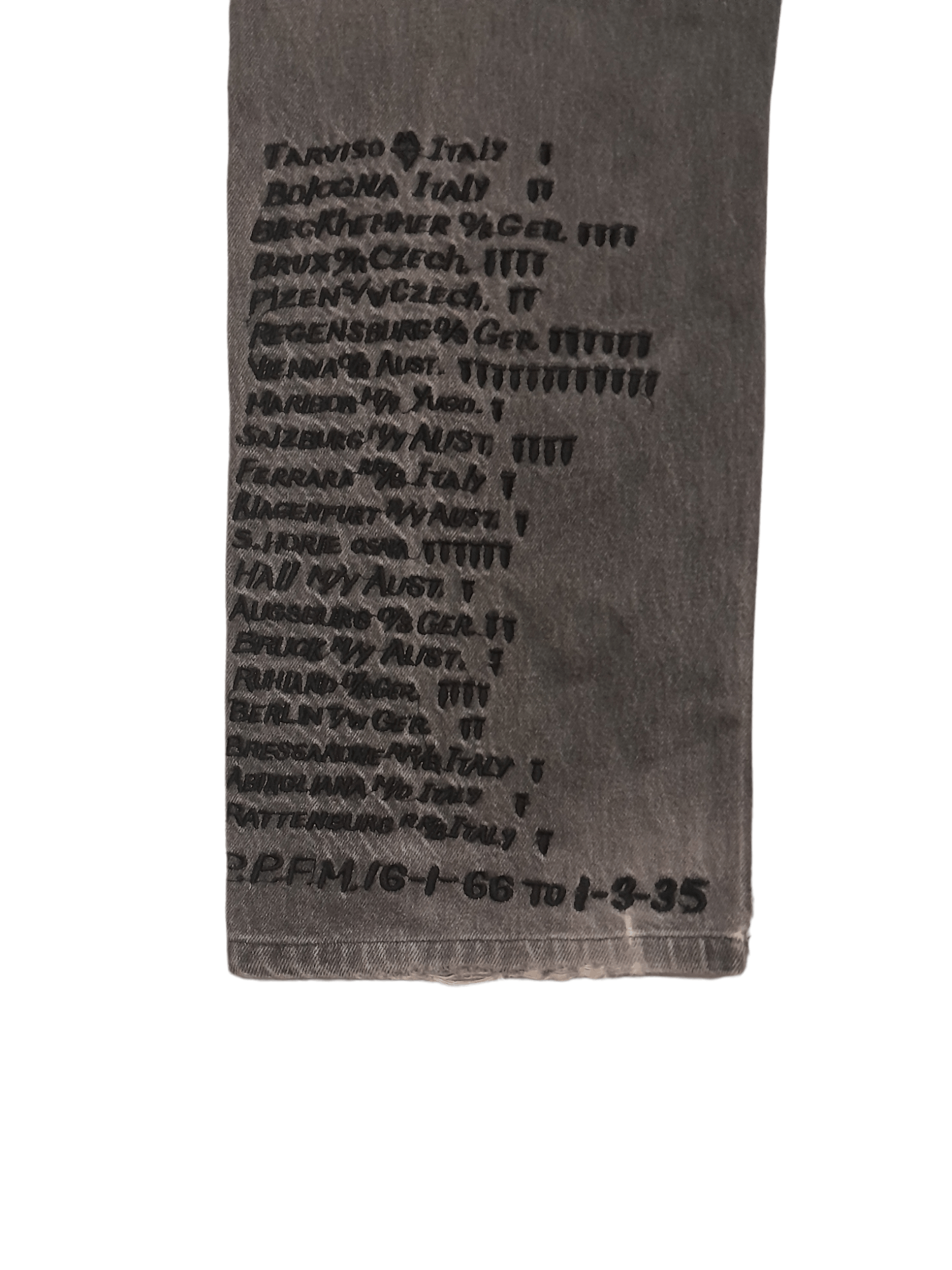 PPFM PPFM Poem Punk Denim (S196) waist 31 Size US 31 - 7 Thumbnail