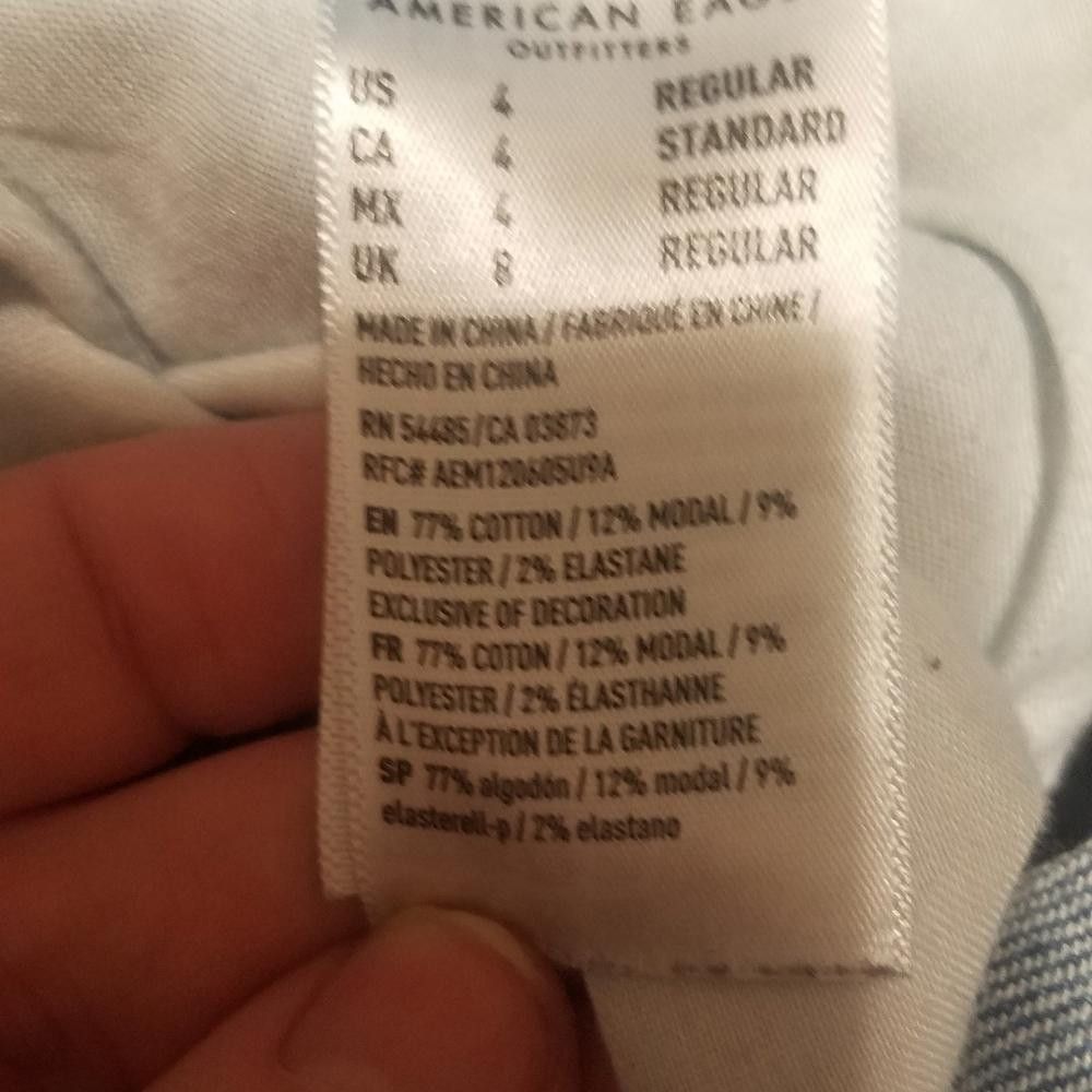 American Eagle Outfitters American Eagle Stretch Curvy Mom Jean Size 4 Size 27" / US 4 / IT 40 - 5 Thumbnail