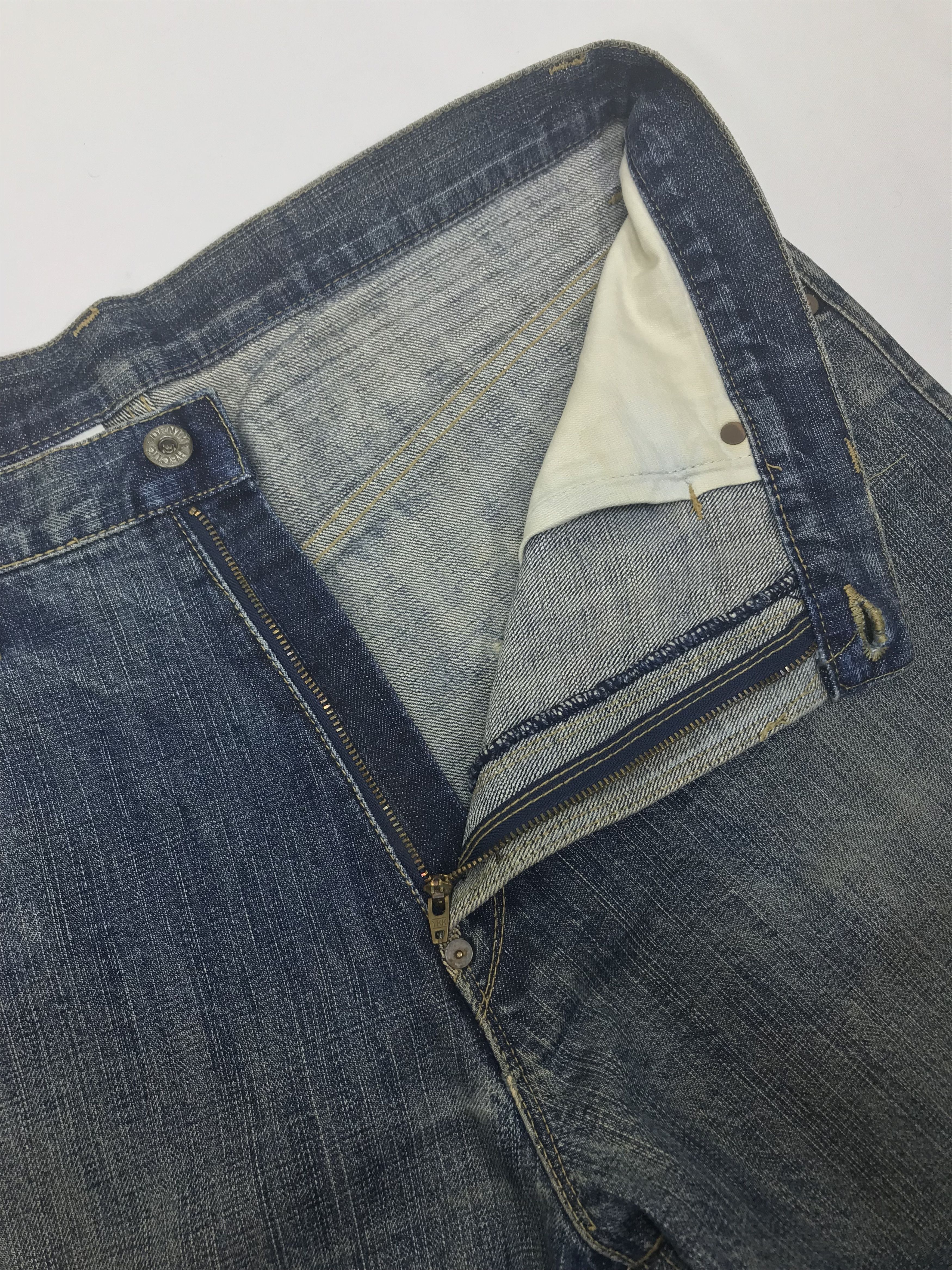 MasterPiece Vintage Master piece X Hectic Denim Baggy Jeans Size US 35 - 9 Thumbnail