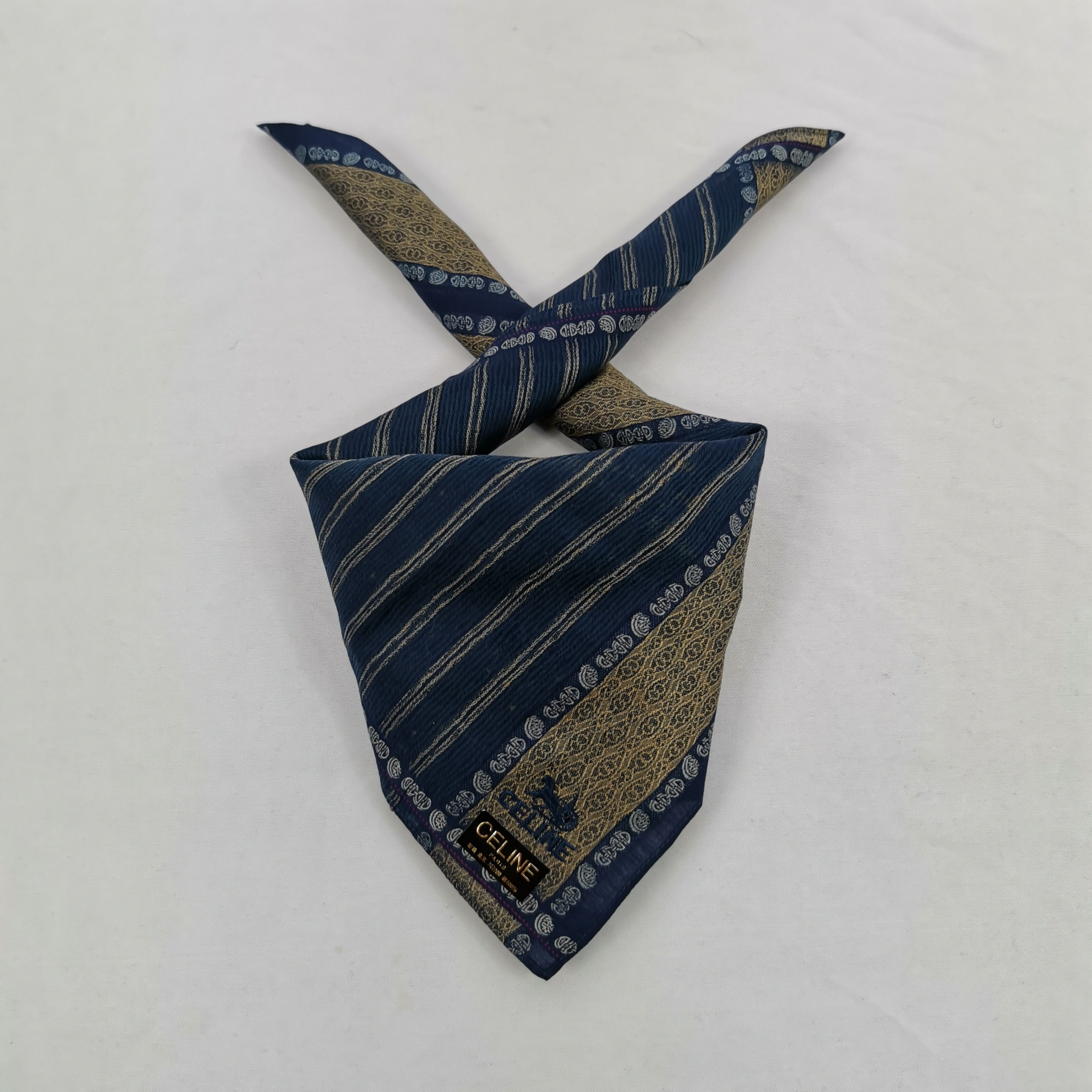 Celine NWT Vintage Celine Handkerchief Neckerchief Bandana Scarf Size ONE SIZE - 1 Thumbnail
