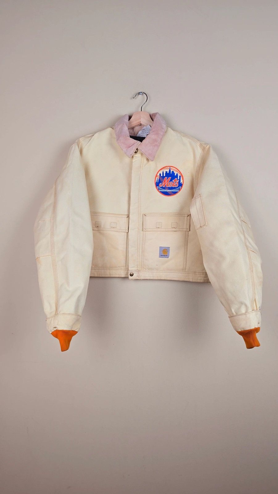 Carhartt Carhartt cropped work jacket NY Mets Large Size US L / EU 52-54 / 3 - 1 Thumbnail