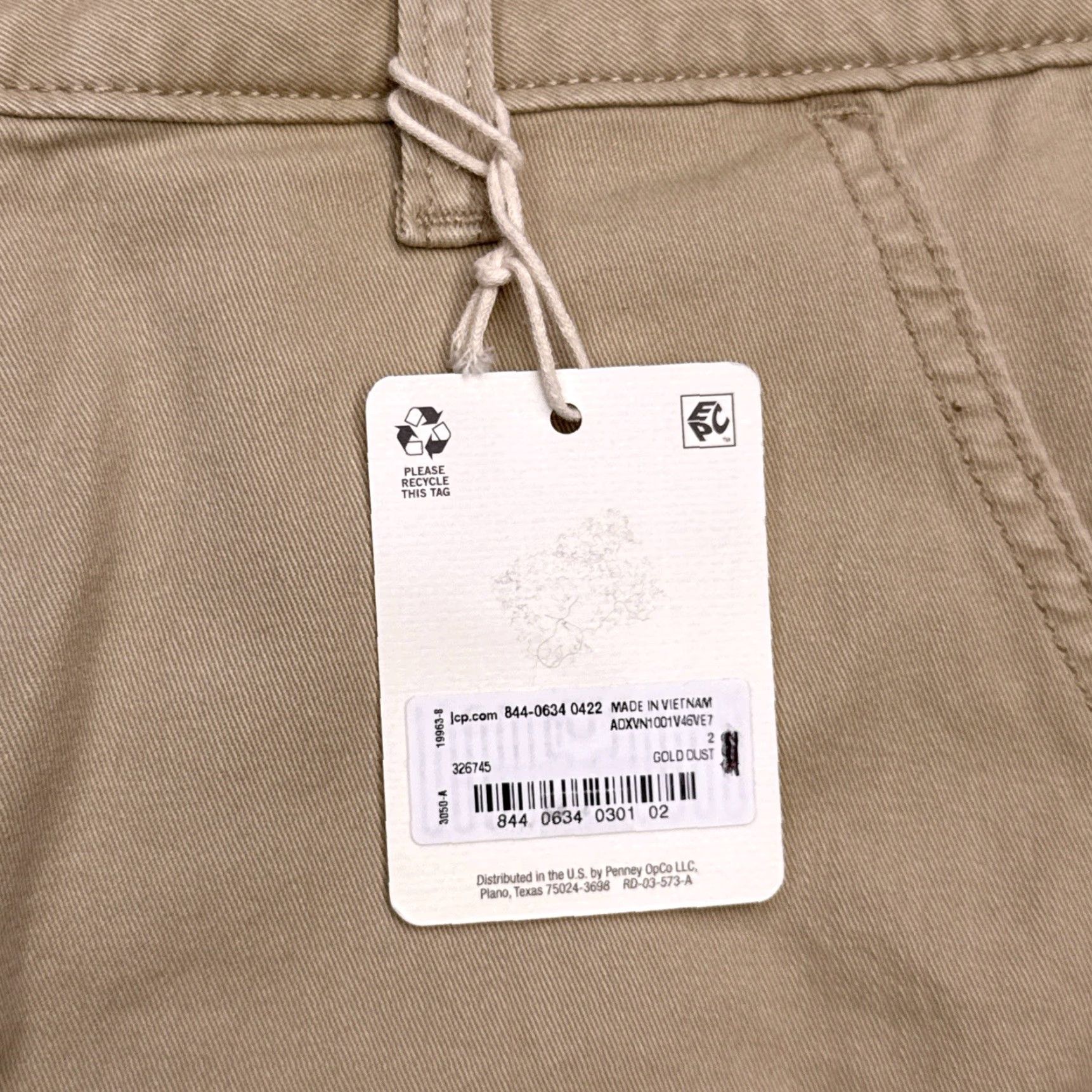 Vintage Ana a.n.a Mid Rise Midi Short Womens 2 Brown Cotton Spandex Twill Stretch Chino Zip Casual 6.5 In Inseam Womens Size 26" / US 2 / IT 38 - 4 Thumbnail