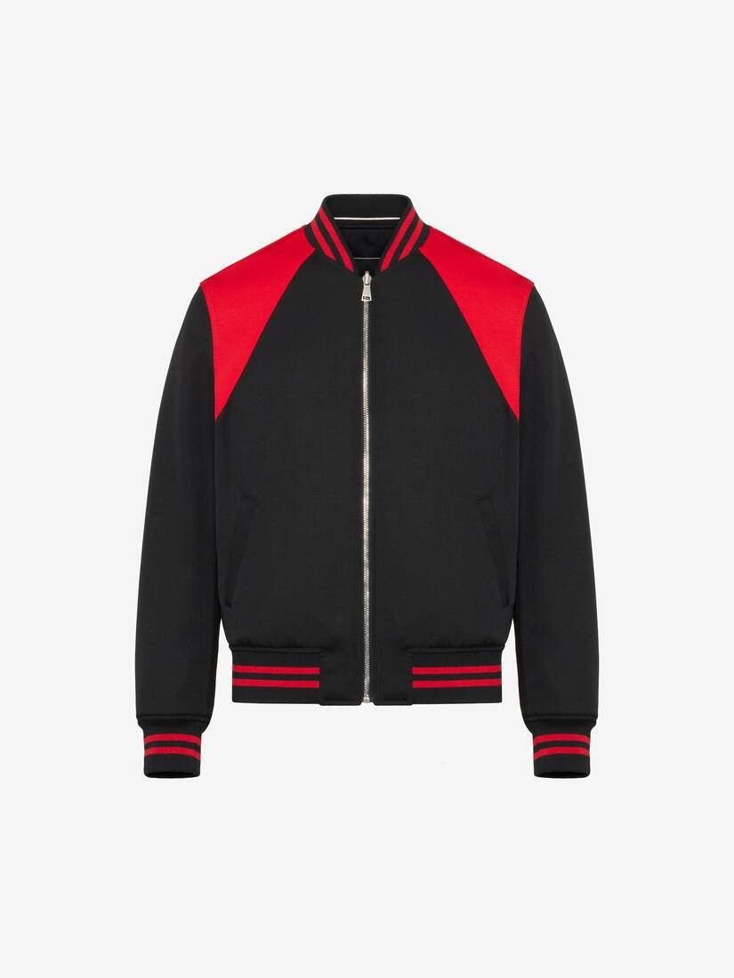 Alexander McQueen o1srvl11e0226 Reversible Harness Bomber Jacket​ In Black Size US S / EU 44-46 / 1 - 1 Thumbnail