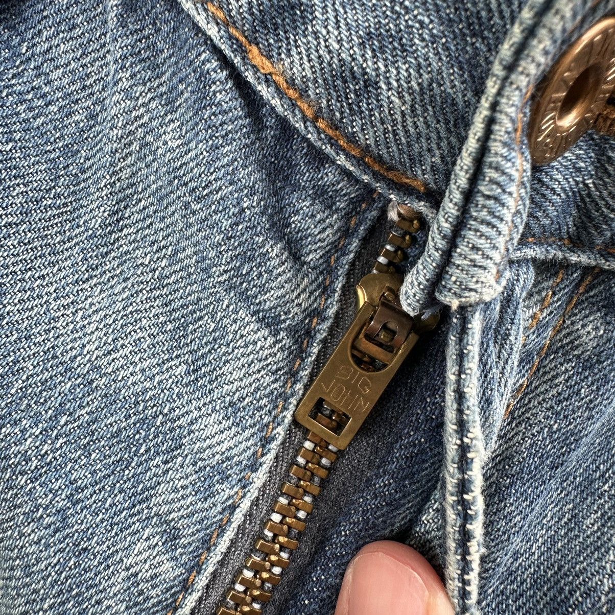 Japanese Brand Vintage Big John Distressed Faded Denim Jean Pant W29 Size US 29 - 5 Thumbnail