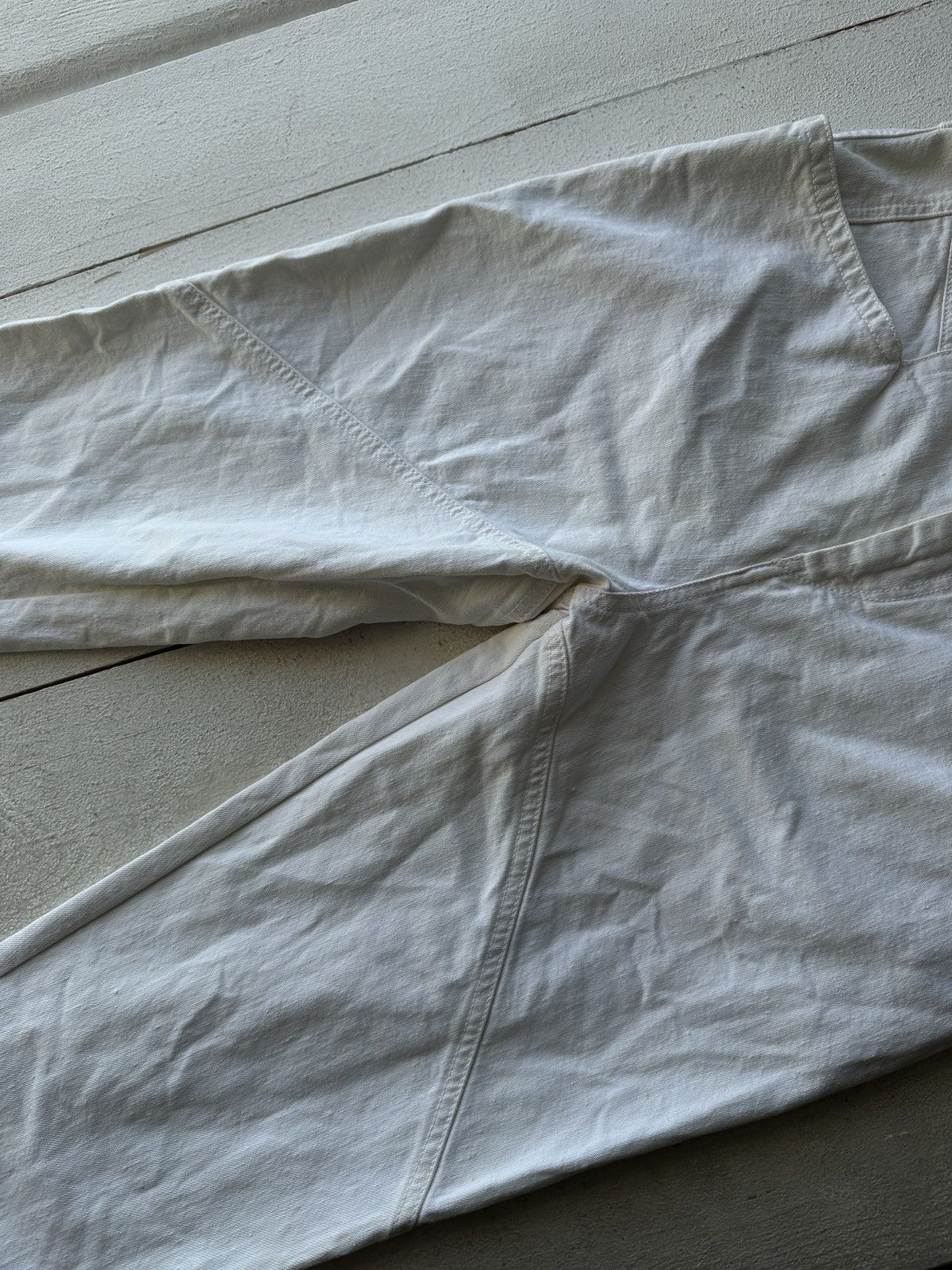 Isabel Marant 🚨 ISABEL MARANT WHITE WOMEN JEANS PANTS LUXURY Size 28" / US 6 / IT 42 - 6 Thumbnail