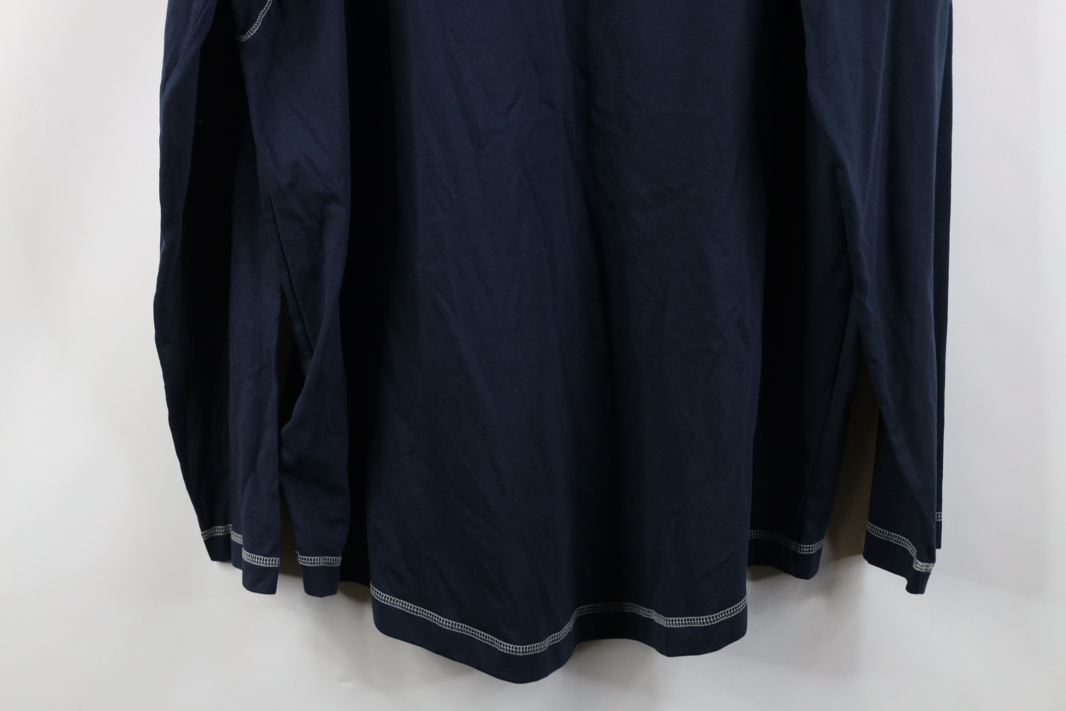 Ariat Ariat Rebar Long Sleeve Pocket T-Shirt Navy Blue Workwear Size US XL / EU 56 / 4 - 15 Thumbnail