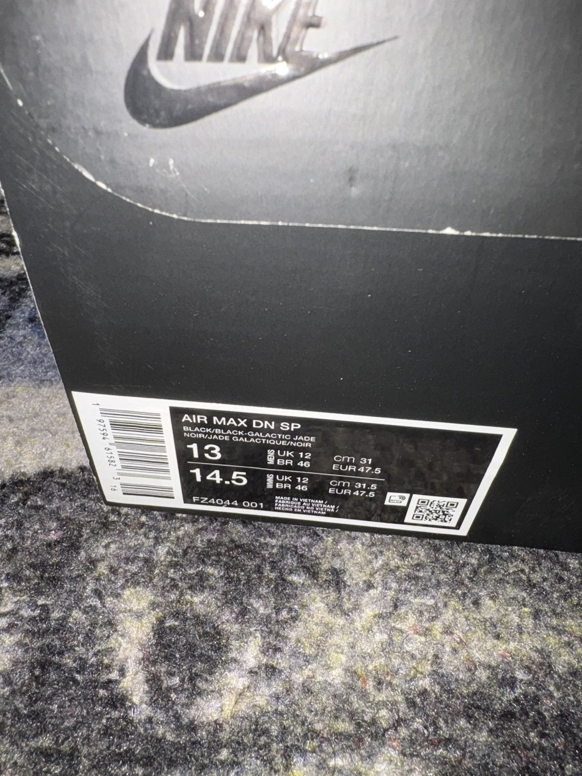 Nike × Supreme Supreme Nike Air Max Dn SP Supreme Black Size US 13 / EU 46 - 6 Thumbnail