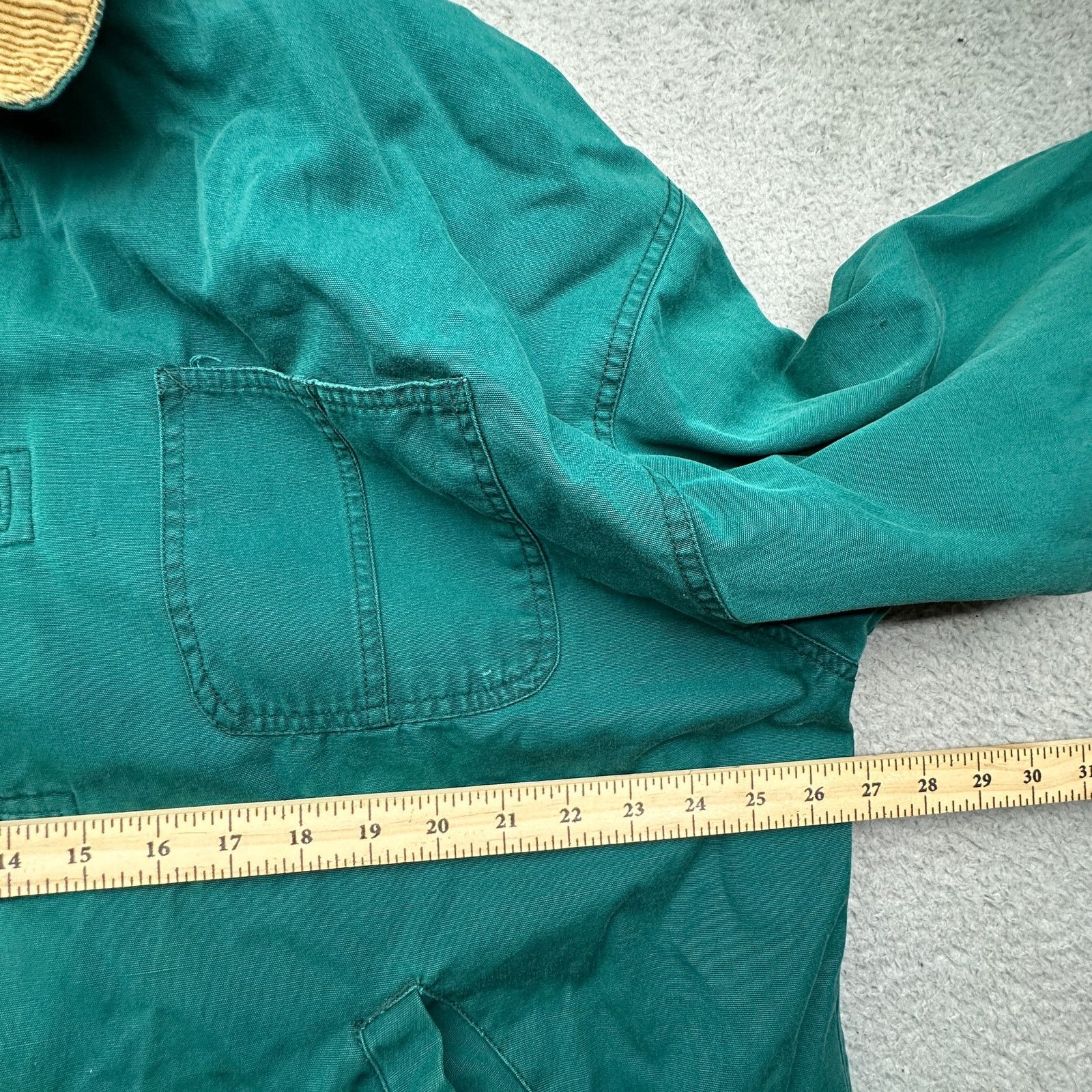 Other VTG 90s Saddlebrook Plaid Lined Barn Chore Canvas Coat Large Size US L / EU 52-54 / 3 - 5 Thumbnail