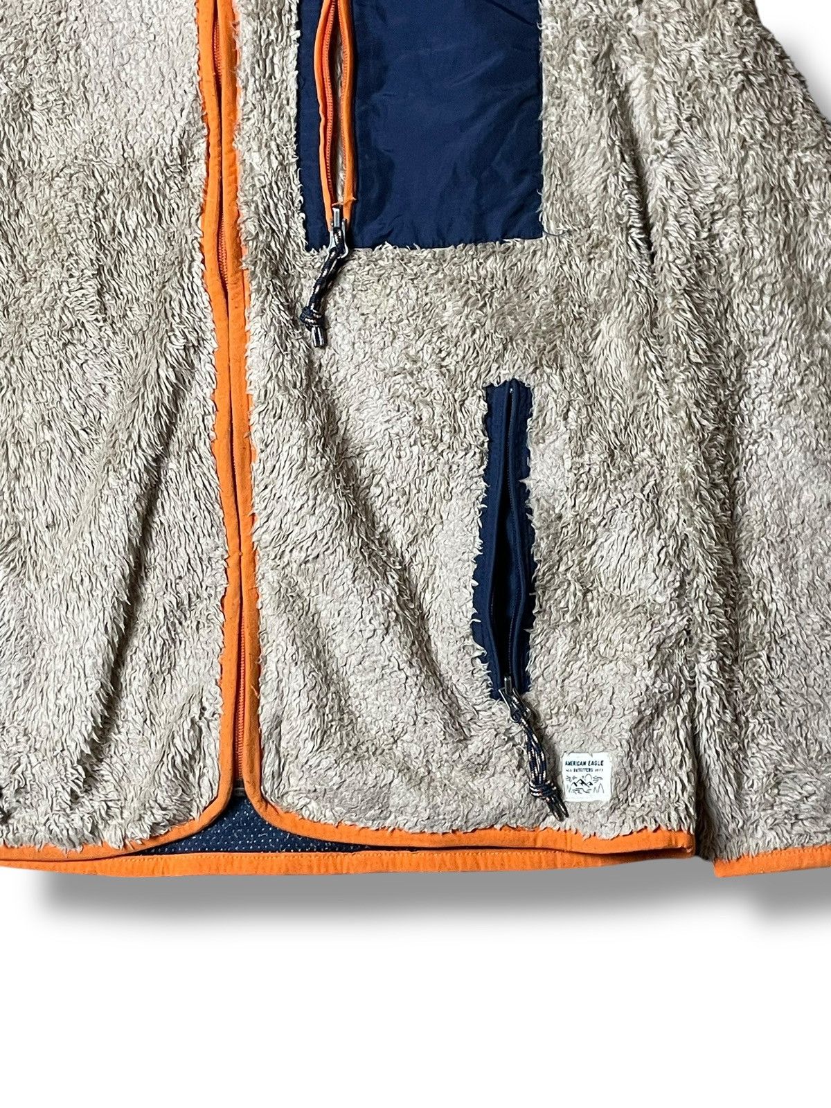 American Eagle Outfitters × Vintage American Eagle Outfitters Fleece Jacket (28) Size US M / EU 48-50 / 2 - 4 Thumbnail