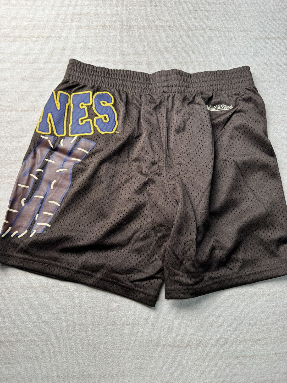 Mitchell & Ness × Travis Scott Michigan wolverines basketball shorts Size US 32 / EU 48 - 5 Thumbnail