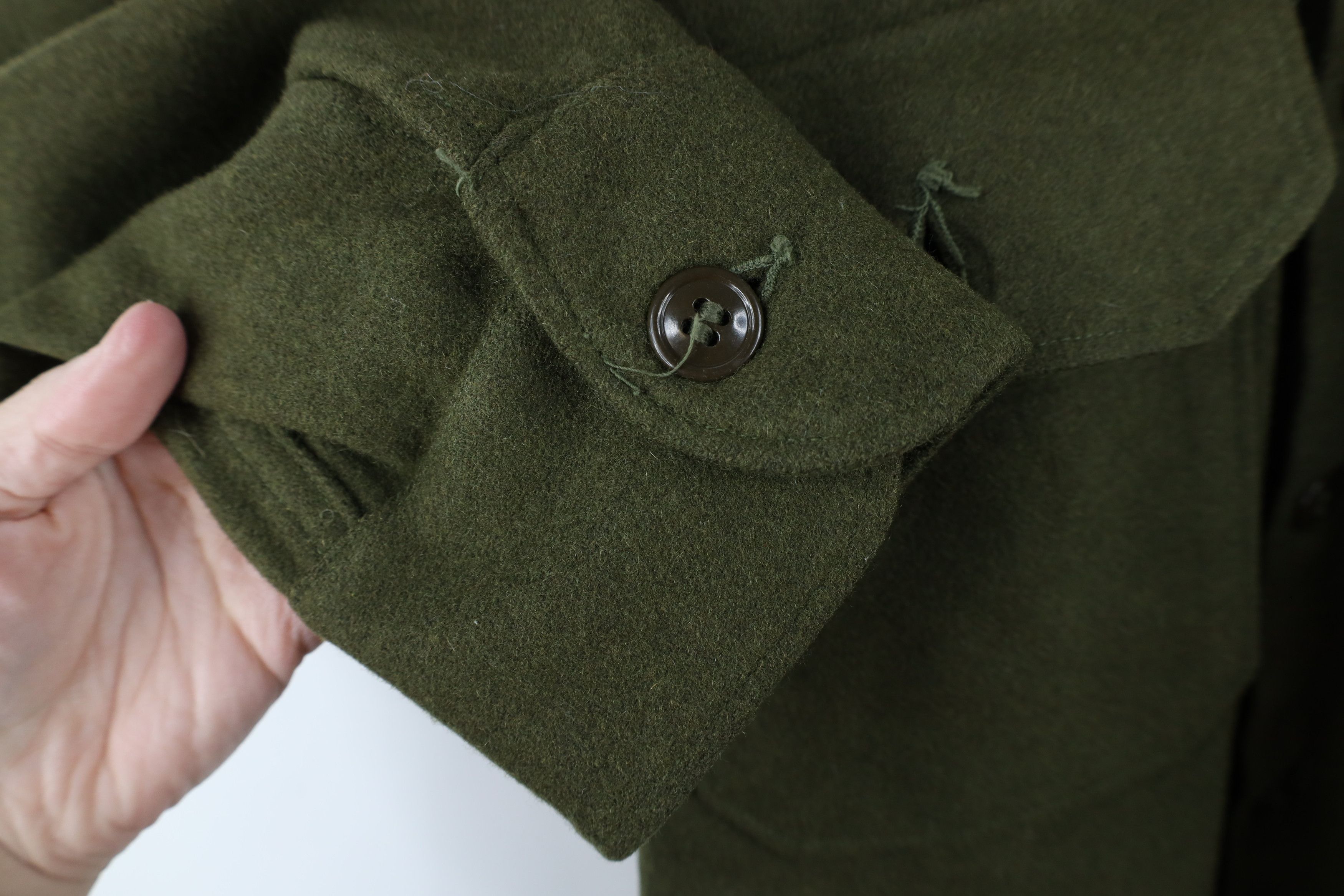 Vintage Vintage 50s Korean War Wool Combat Field Jacket Green USA Size US M / EU 48-50 / 2 - 6 Thumbnail