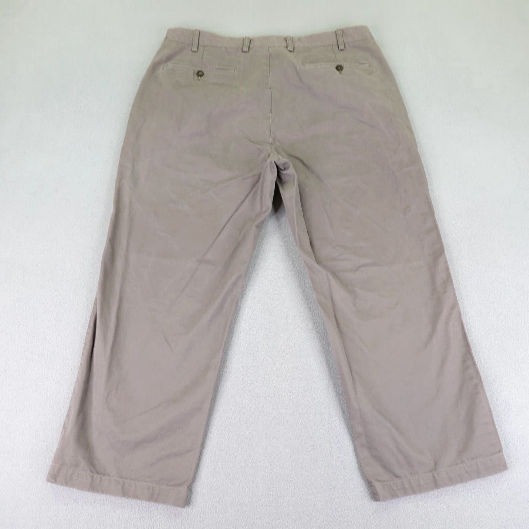 Orvis Orvis Pants Men 40 Gray Chino Wide Leg Straight Twill Work Outdoors Utility Work Size US 38 / EU 54 - 4 Thumbnail