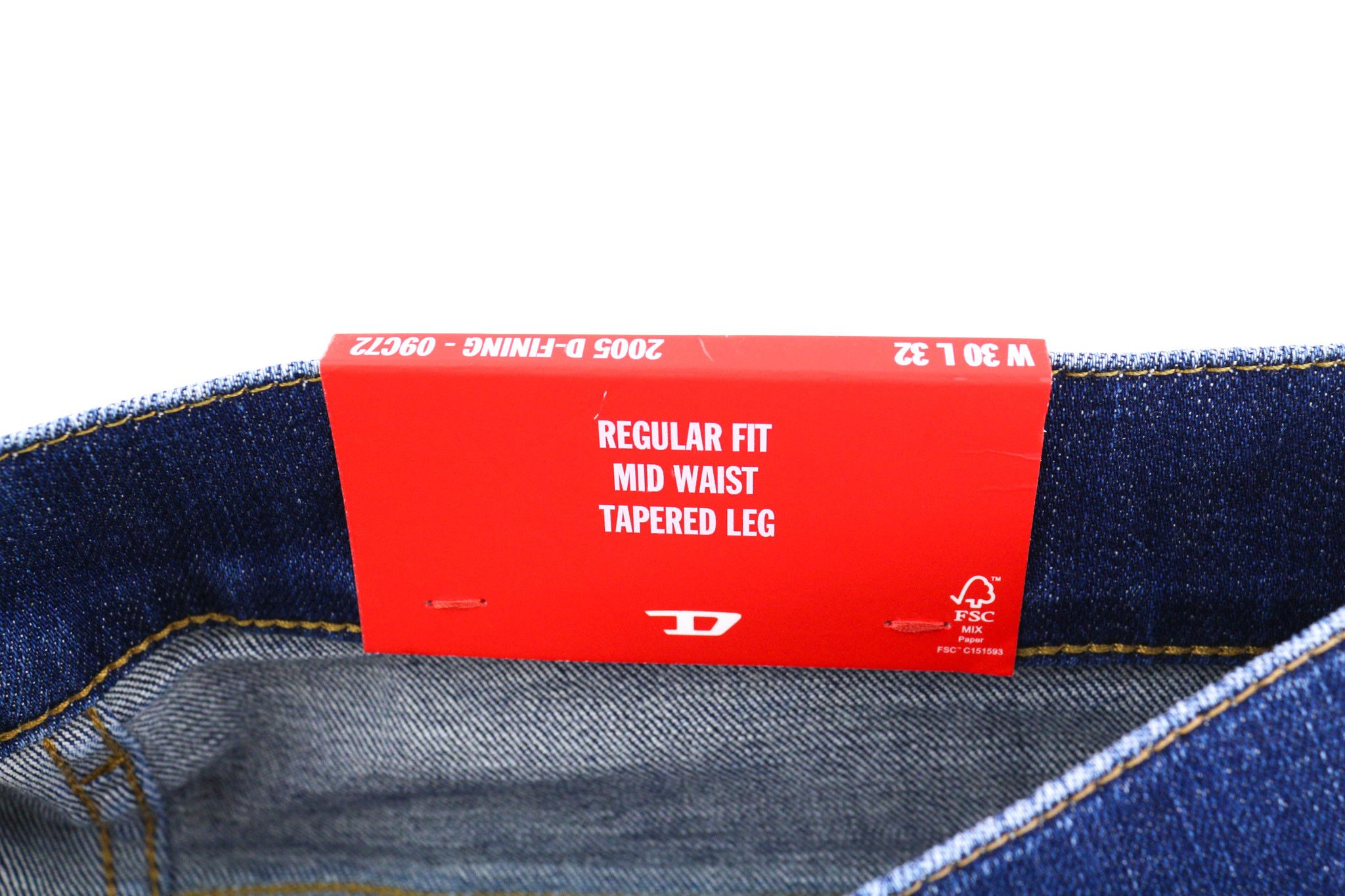 Diesel 2005 D-FINING 09C72 W30/L32 Tapered 40468 Size US 30 / EU 46 - 7 Thumbnail