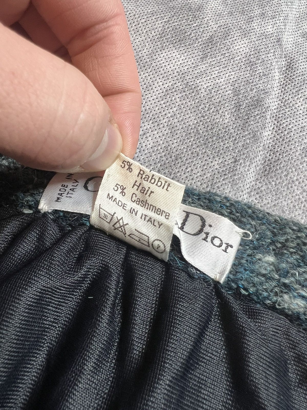 Christian Dior Monsieur Vintage Dior Suil Set - Skirt + Cardigan Size XXL / US 16-18 / IT 52-54 - 16 Thumbnail