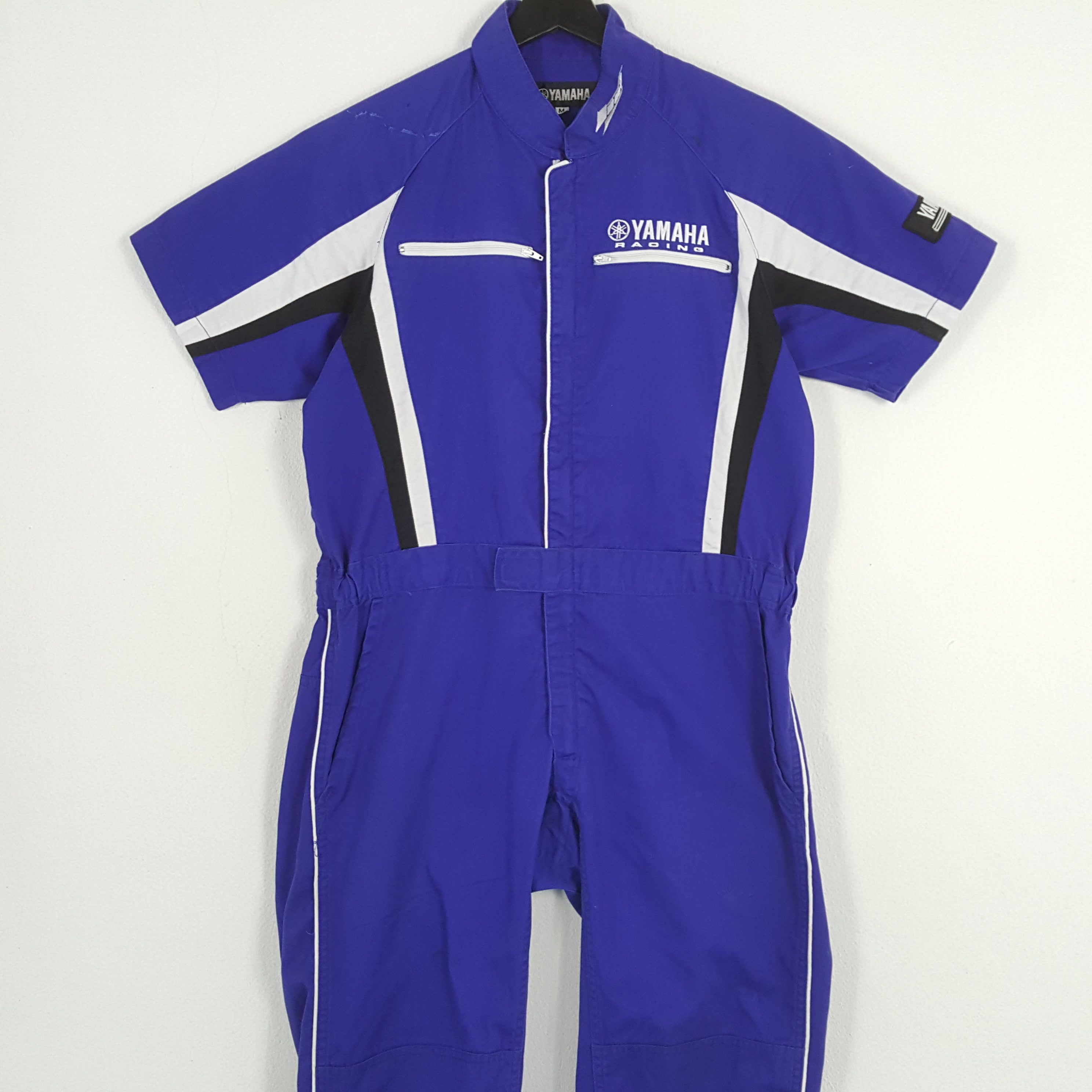 Japanese Brand × Vintage × Yamaha YAMAHA Racing Japanese Brand Coverall Jacket Size US M / EU 48-50 / 2 - 5 Thumbnail
